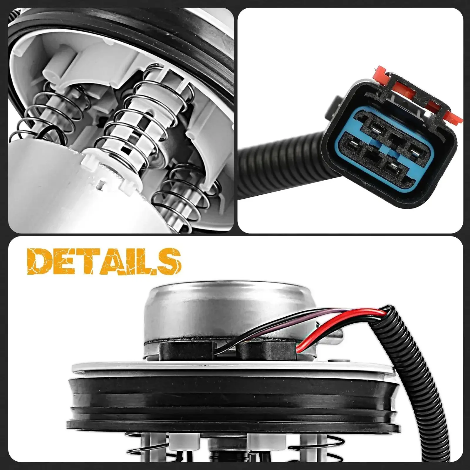 Jeep Cherokee Fuel Pump Module Assembly With Sending Unit 1997 1998 1999 2000 2001 2.5L 4.0L Gas Replacement E7121MN P75040M Premium Quality Fuel Module For Easy Installation And Reliable Gasoline Delivery - Image 2
