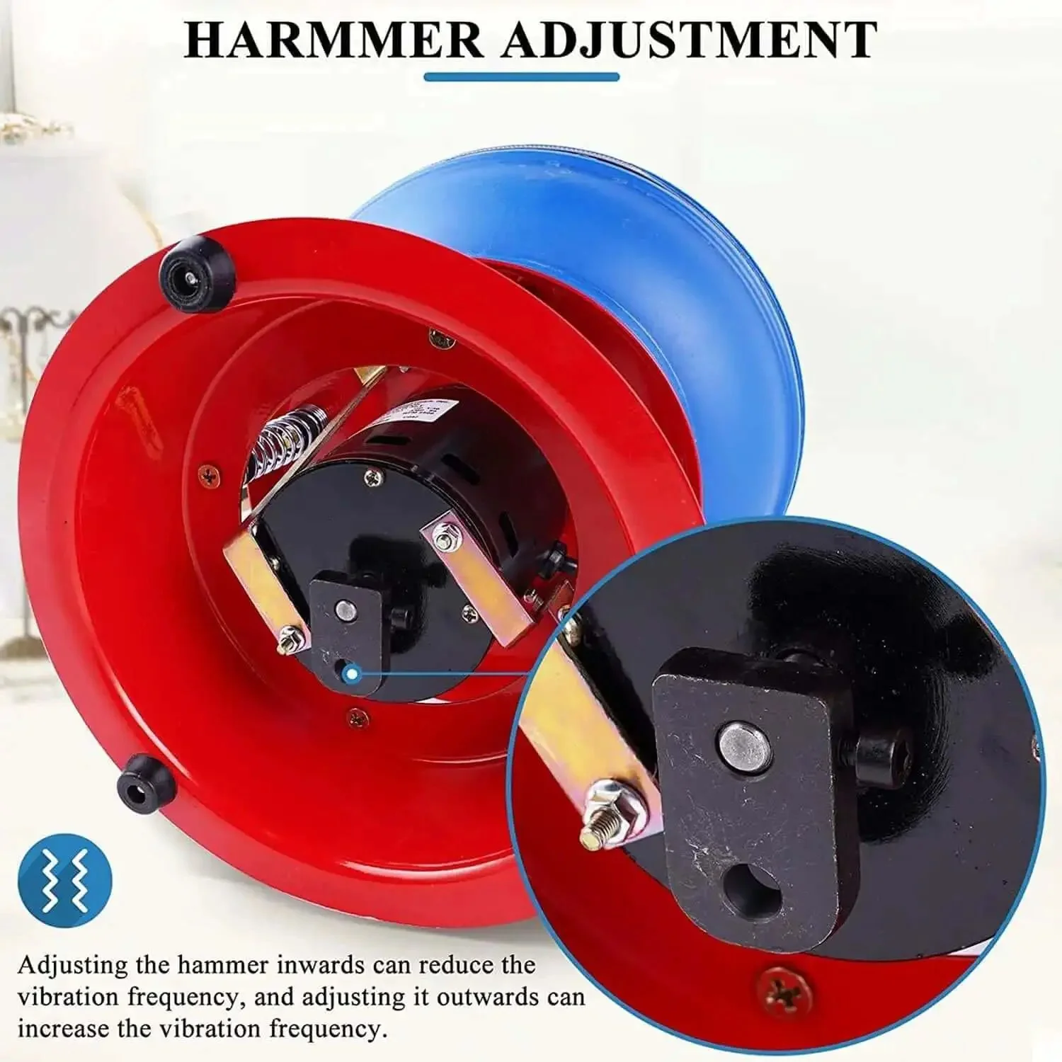 Jewelry Tumbler Polisher Workhorse, 90W Vibration Polishing Machine For Metal Parts, 3.5 Liter Capacity, Durable Rubber Roller, Low Noise Operation, High Load Bearing, Easy One Button Shutdown, Perfect For Metal Jewelry Finishing - Image 5