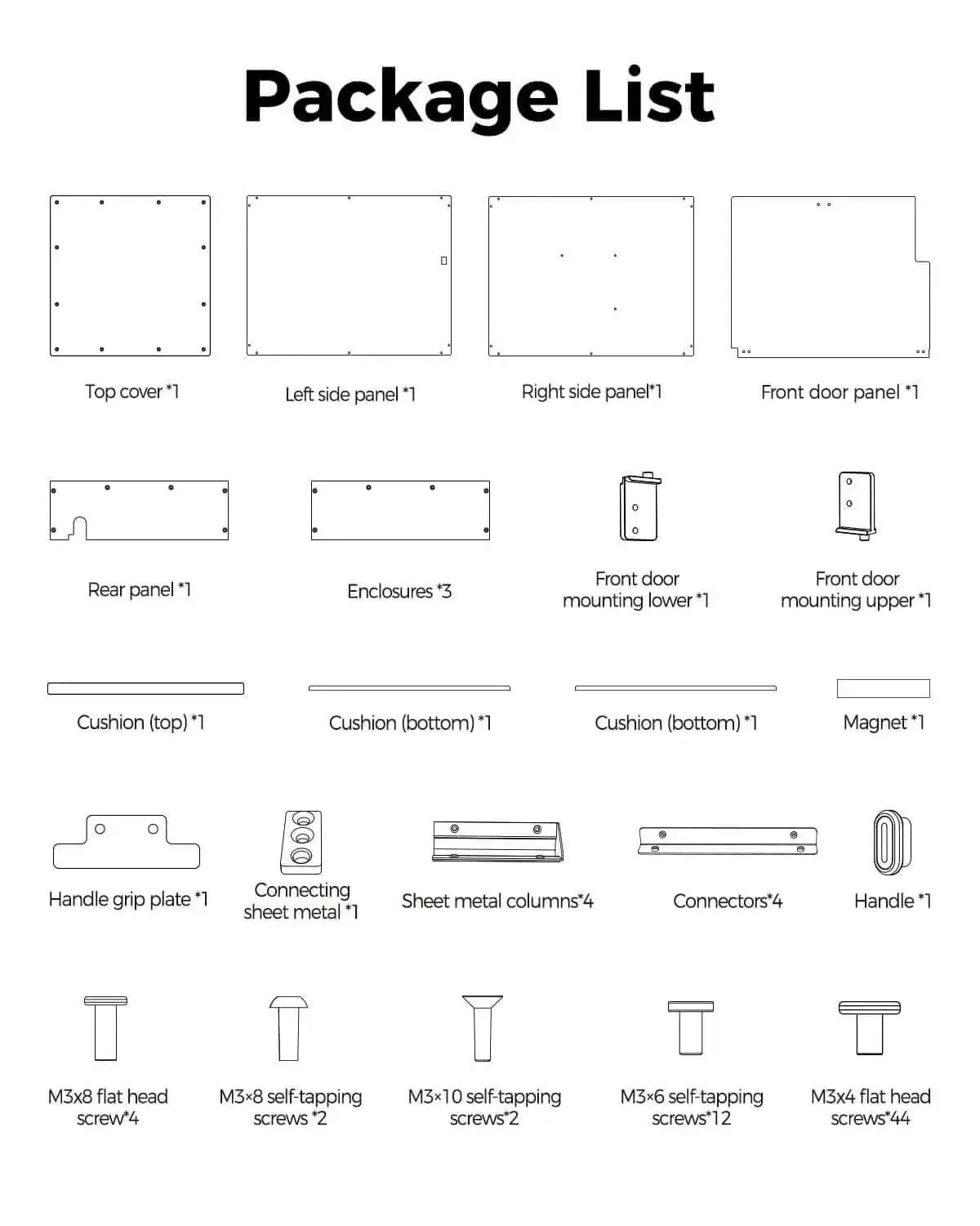 K1 SE Enclosure Pro Grade 360 Degree View With Constant Temperature For 3D Printing, Dustproof And Noise Reduction, Optimizes Printing Environment, Fits K1 SE And K2 SE Printers - Image 2