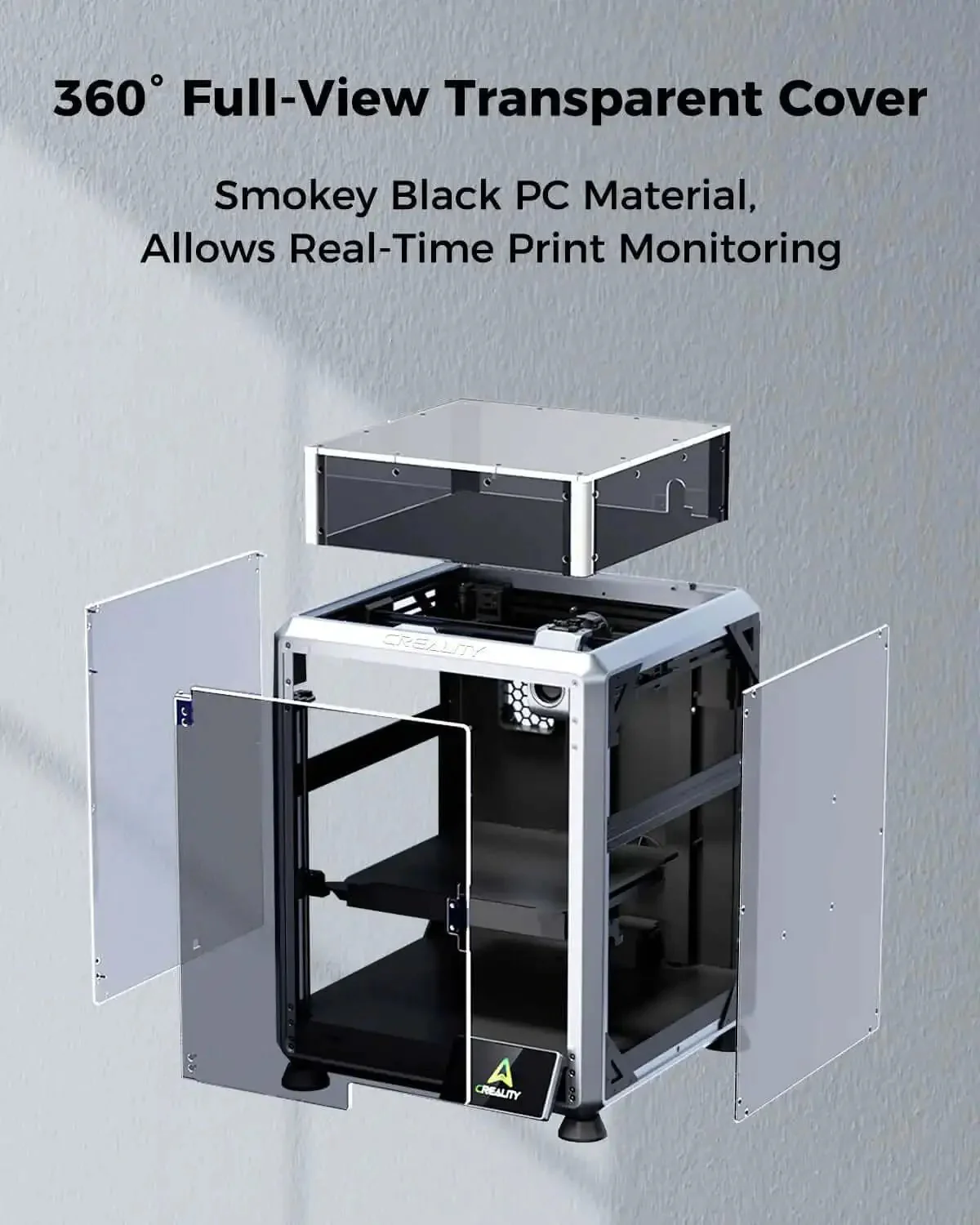K1 SE Enclosure Pro Grade 360 Degree View With Constant Temperature For 3D Printing, Dustproof And Noise Reduction, Optimizes Printing Environment, Fits K1 SE And K2 SE Printers - Image 3