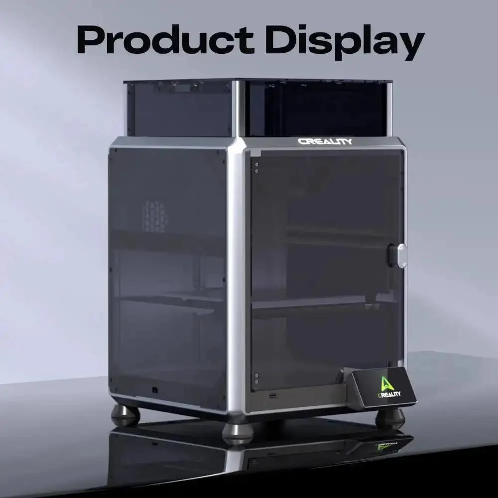K2 SE Transparent PC Enclosure With Dustproof Tent And Noise Reduction For K2 SE And K1 SE 3D Printers Keeps Temperature Steady Prevents Warping Improves First Layer Adhesion Texture And Print Quality - Image 3