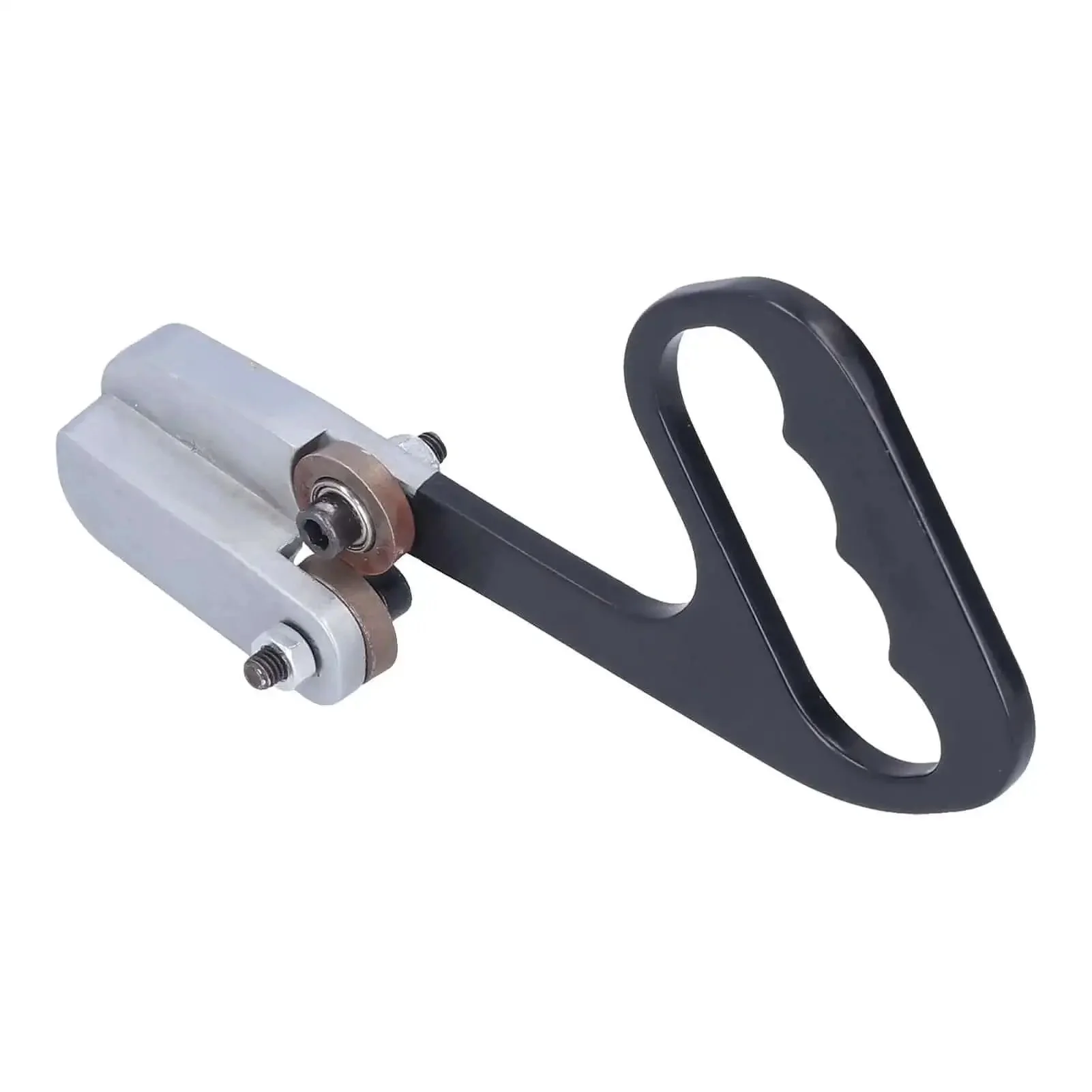 Kickass Metal Sheet Cutter With Dual Circular Edge Blades, Fast Manual Cutter For Metal Plastic And Paper, Portable Hand Plate Shear, Heavy Duty Stainless Steel Build, Easy Cut, Labor Saving Tool For DIY Projects - Image 7