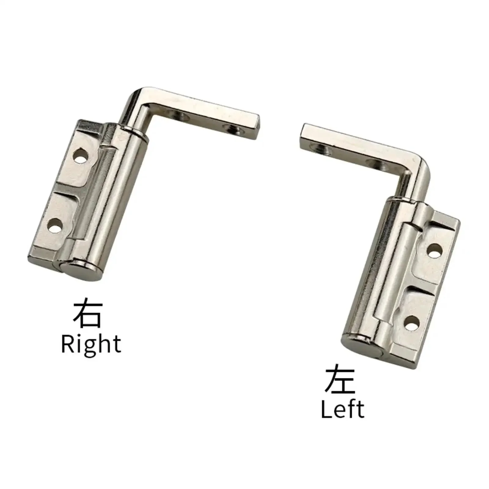 L Shaped Screw Damping Gate Hinge With Free Stops Rotating Shaft And Adjustable Torque Load Bearing Beige 1 Piece Beefy Heavy Duty Gate Hardware For Smooth Quiet Operation - Image 2