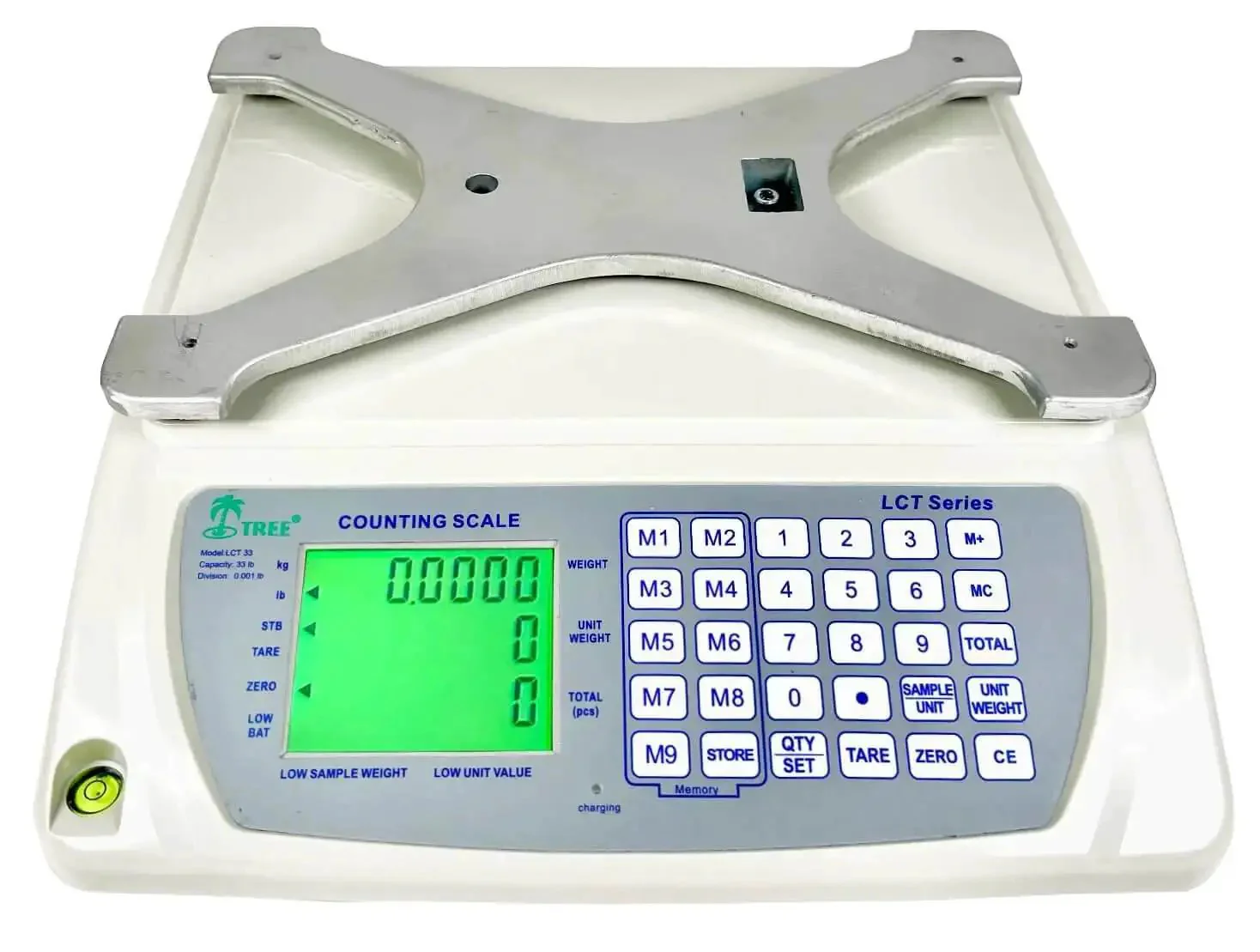LCTx 3 Precision Counting Scale With 3 Lb Capacity And 0.00005 Lb Readout High Accuracy Digital Weighing Instrument For Warehouse Industrial And Commercial Use - Image 3