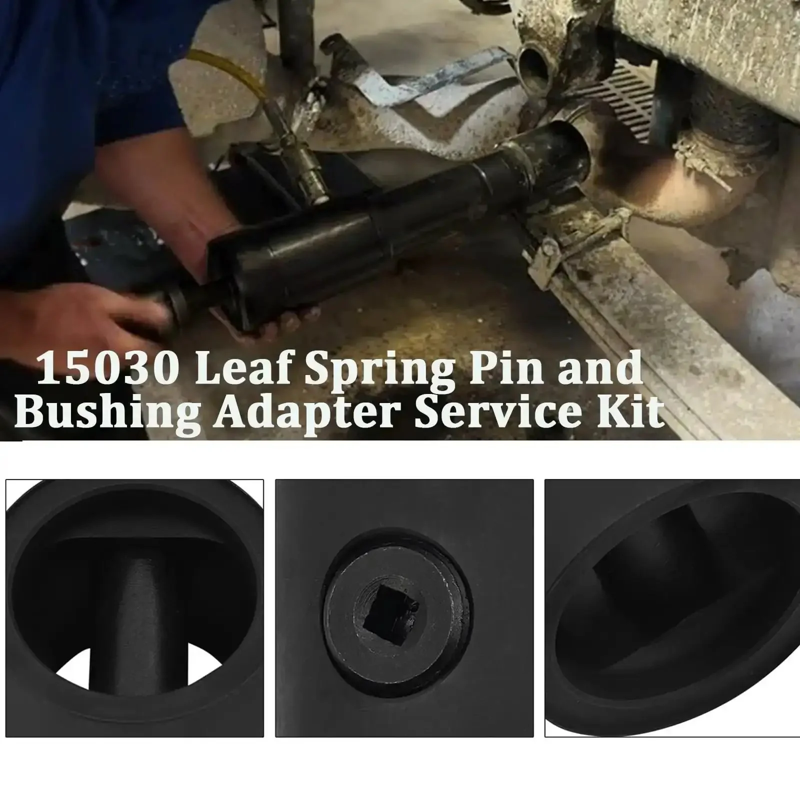 Leaf Spring Pin And Bushing Adapter Service Kit For 15000 Pin And Bushing Starter Kit Pro Grade Built For Heavy Duty Truck And Equipment Fits Automann MR656UB MR656 MR782 MR714E MR714 - Image 4