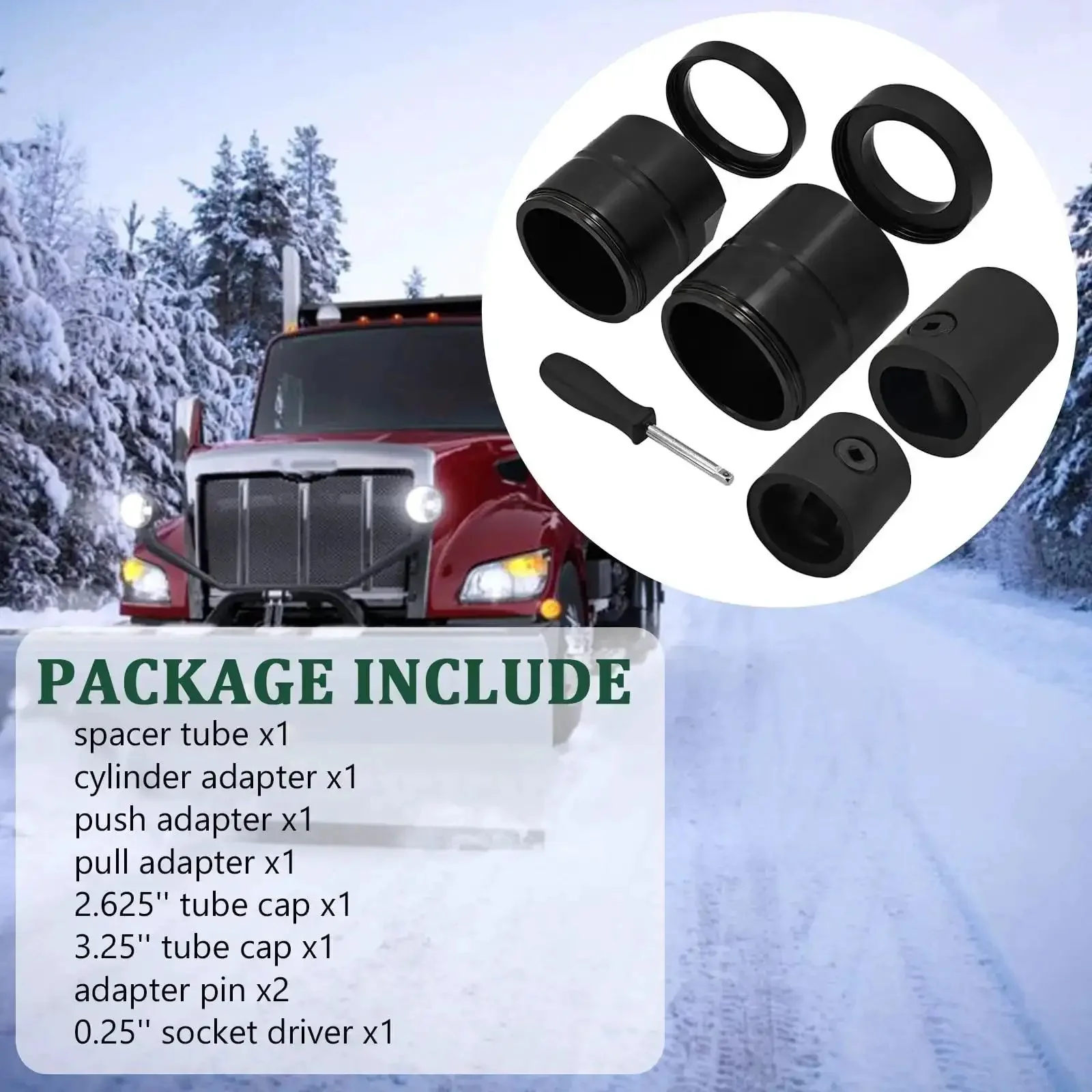 Leaf Spring Pin And Bushing Adapter Service Kit For 15000 Pin And Bushing Starter Kit Pro Grade Built For Heavy Duty Truck And Equipment Fits Automann MR656UB MR656 MR782 MR714E MR714 - Image 5