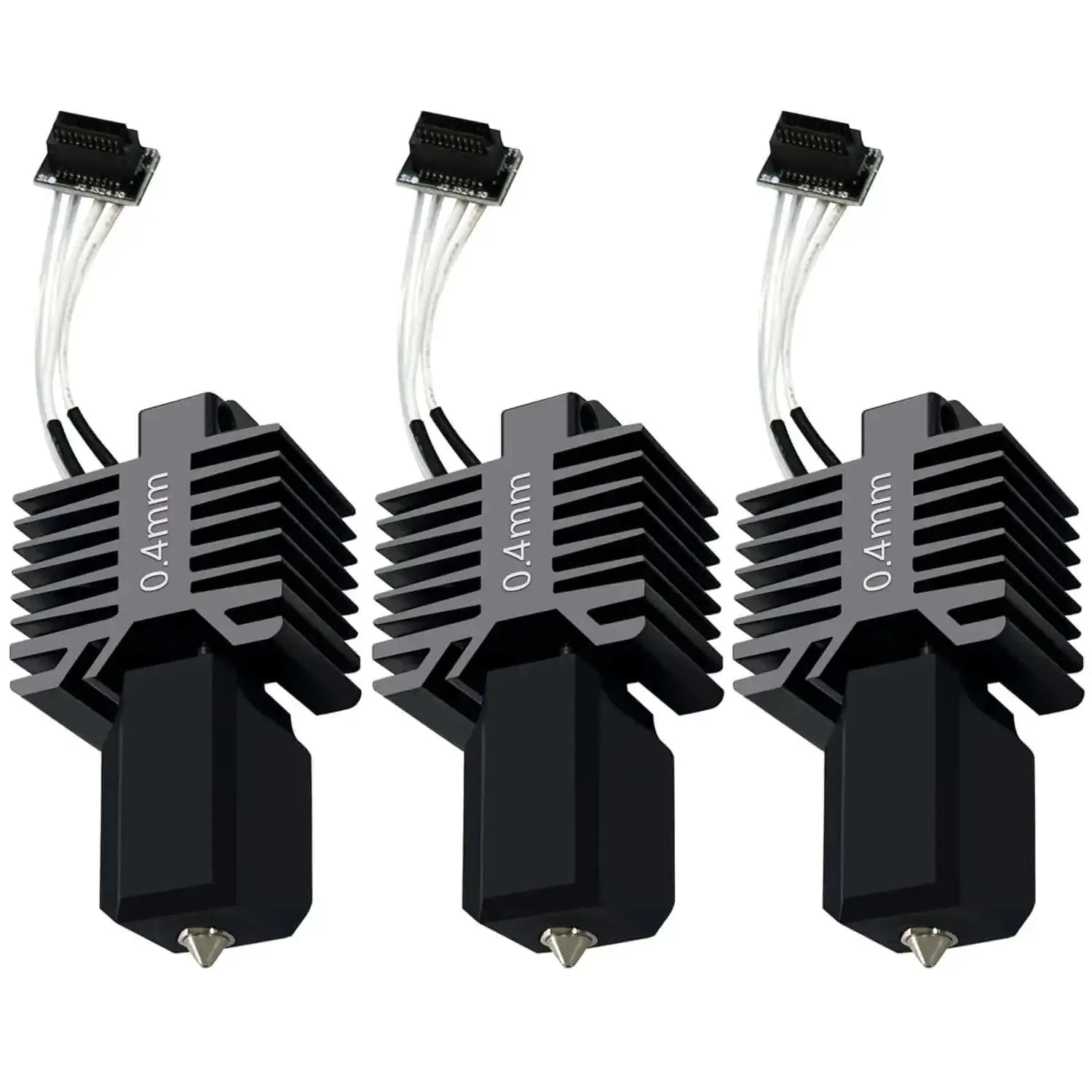 Leak Proof 0.4mm Ceramic Hotend Printhead Kit For P1P P1S 3D Printer Upgrade With Integrated Extruder Hardened Steel Nozzle Thermistor Heater Cartridge And Heat Block For Reliable High Temp Printing