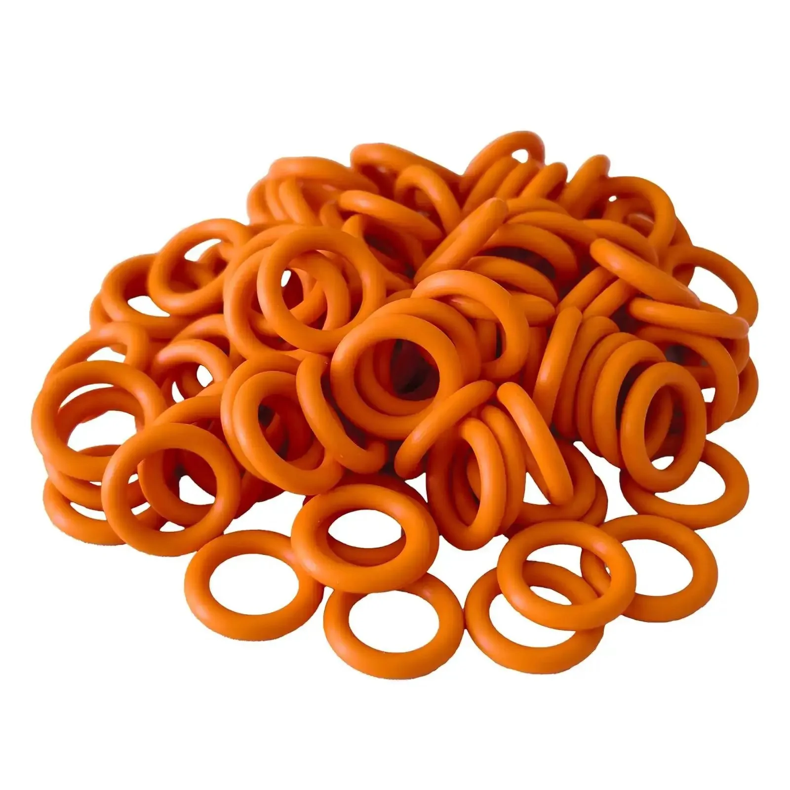 Leak Proof One Quarter Inch Pressure Washer O Rings Set For Quick Couplers That Fit M22 Connectors 100 Pack High Temperature Oil Resistant Replacement Seals Kit With Reusable Storage Case Orange