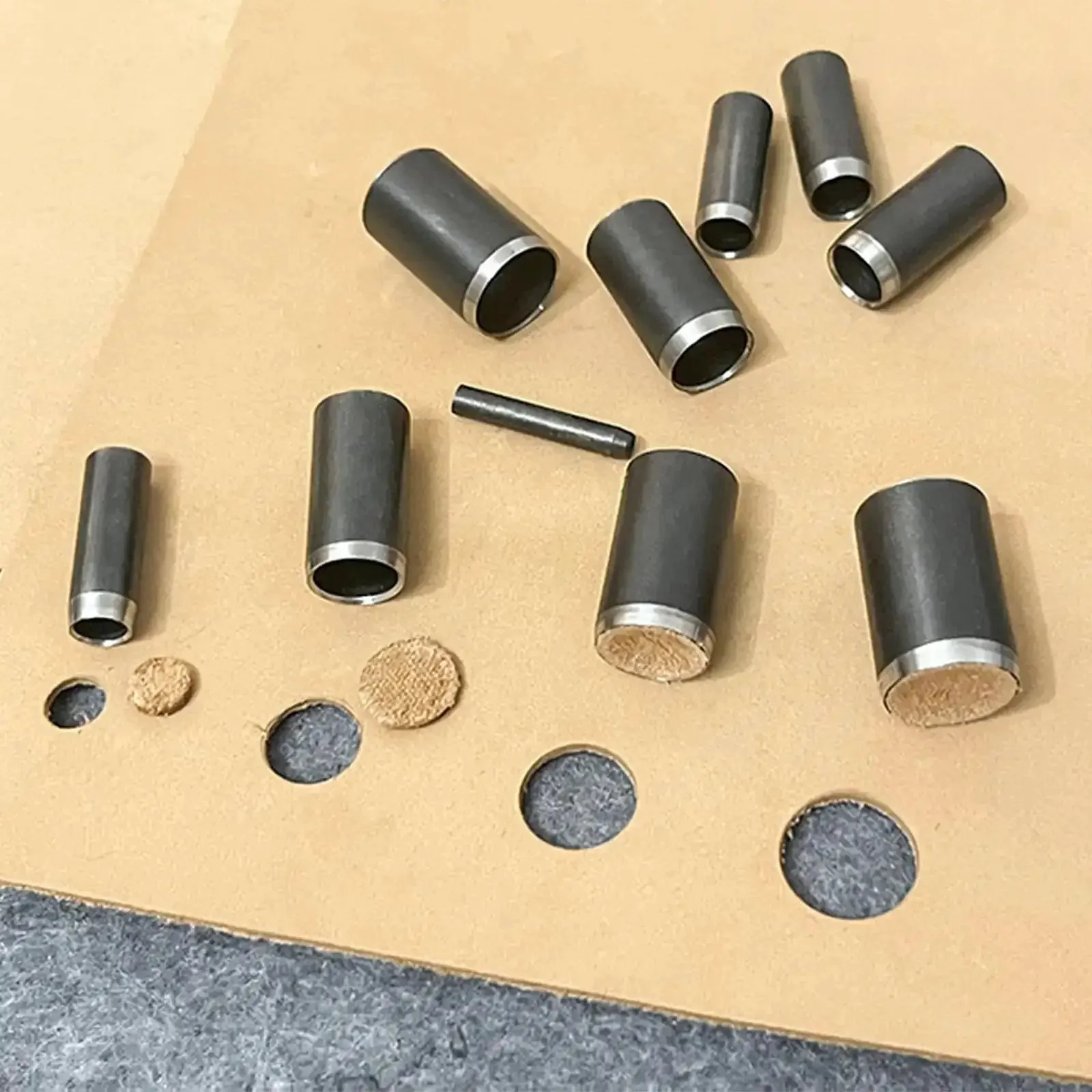 Leather Circle Cutter Set 31 Piece Circle Punch Kit With 1mm To 55mm Holes, Pro Grade High Carbon Steel Punches For DIY Leather Crafting, Durable Round Dies For Precise Cutouts And Easy Punch Work - Image 4