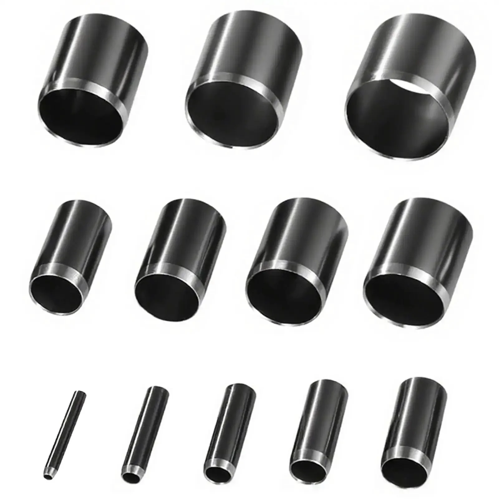 Leather Circle Cutter Tool Set 12 Piece Circle Punch Kit With Pro Grade Calibrated Diameters From 2 mm To 24 mm For DIY Leathercrafts High Carbon Steel Round Cutting Dies - Image 2