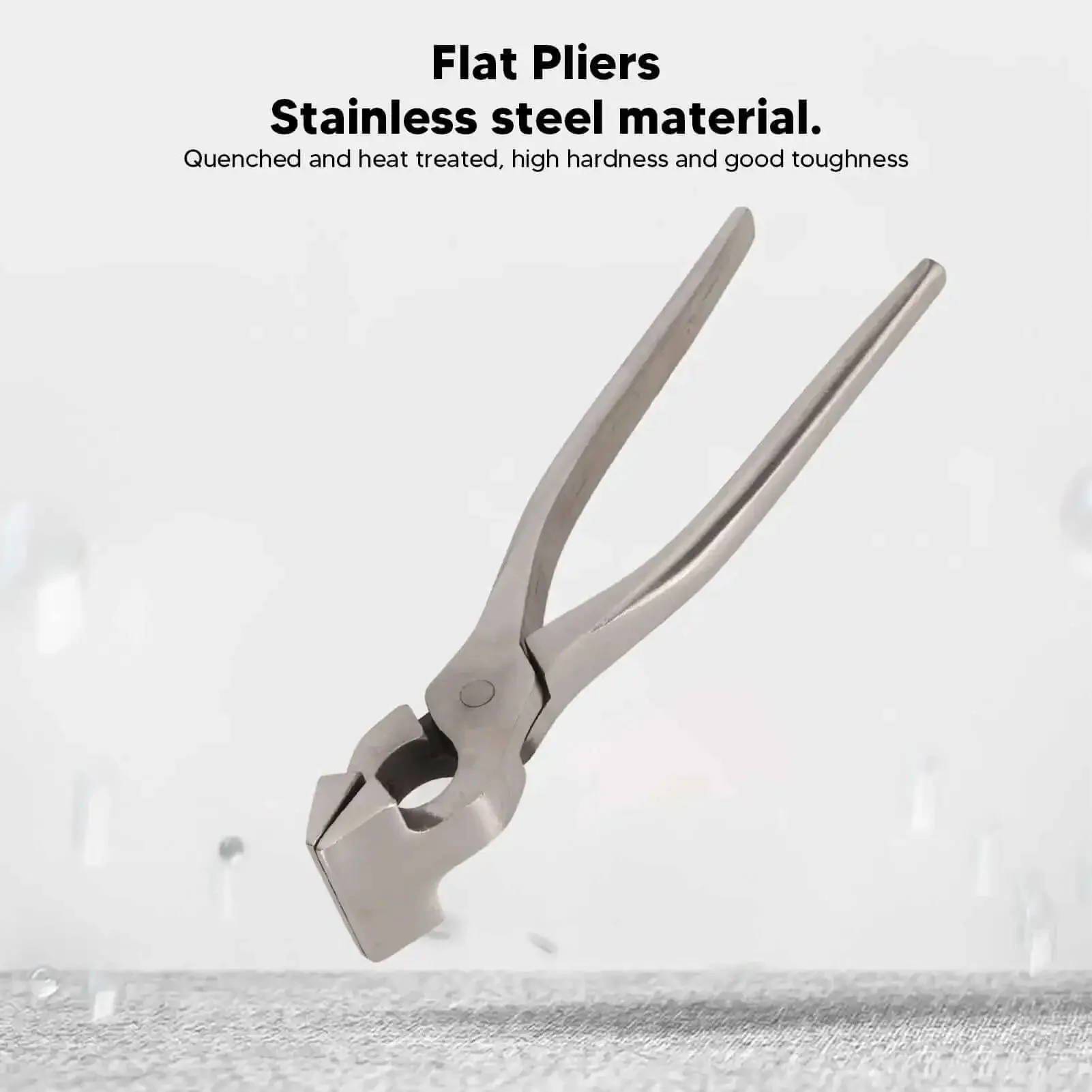Leather Craft Flattening Pliers Stainless Steel Flat Pliers For Wallets Handbags And Belts Trim Leather Edges Like A Pro With Precision Clamp For Tanning And Smoothing All Your Leather Projects - Image 5