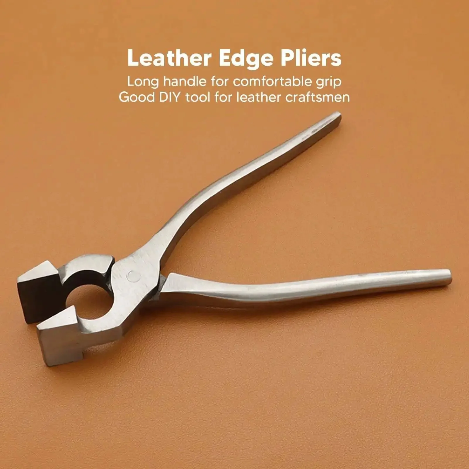 Leather Craft Flattening Pliers Stainless Steel Flat Pliers For Wallets Handbags And Belts Trim Leather Edges Like A Pro With Precision Clamp For Tanning And Smoothing All Your Leather Projects - Image 6