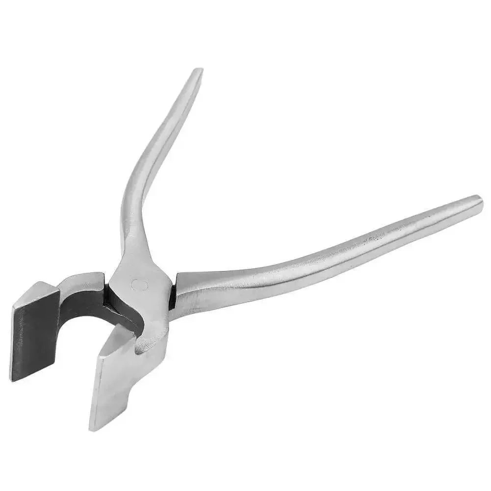 Leather Flat Pliers For Crafting And Strap Crimping, Adjustable Jaw Pliers For Easy Leatherwork, Workhorse Steel Forged Build, Strong Bite Power For Precise Crimping On Bag Straps And Leather Projects - Image 4