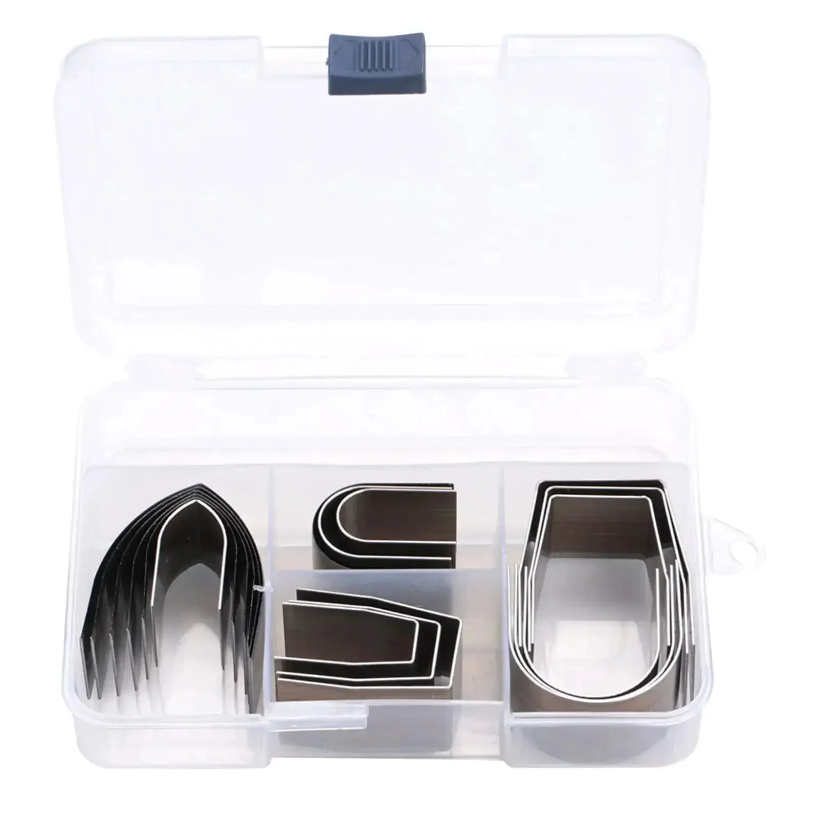 Leather Hole Punch Set With Half Round End Punches, 3 Shapes, 18 Pieces, DIY Embossing Cutting Grinding Tools, Handy Storage Case, Go To Portable Leatherworking Kit For Crafting And Hobby Projects - Image 6