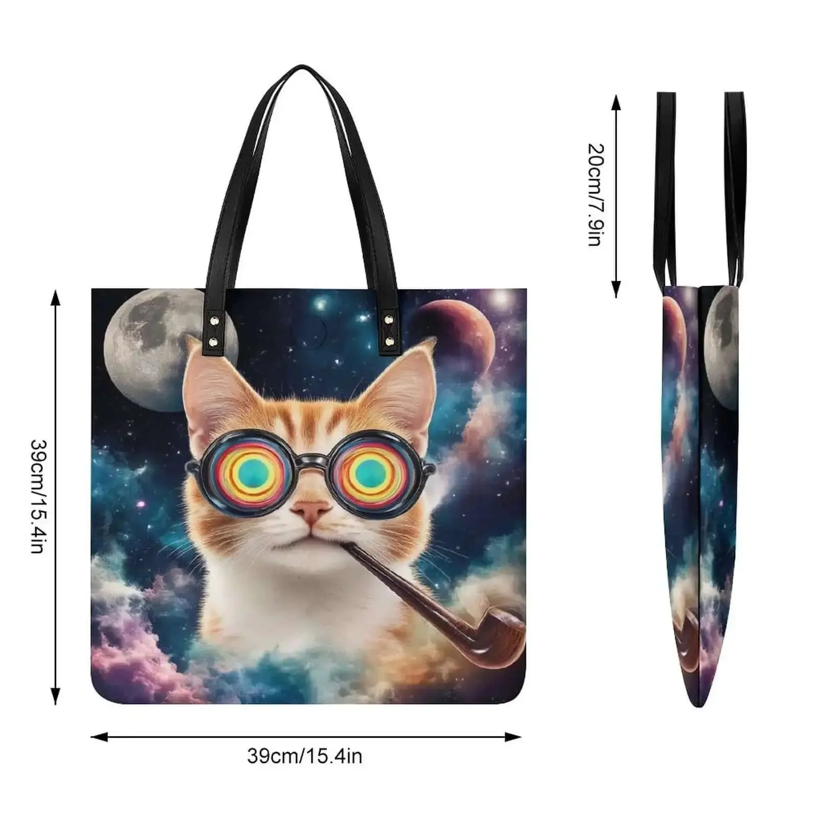Leather Tote Bag For Women With Magnetic Buckle Large Capacity Work Travel Shoulder Bag Durable Scratch Resistant Carryall For Laptop And Essentials Easy To Clean Everyday Bag For Shopping Or Commute - Image 6