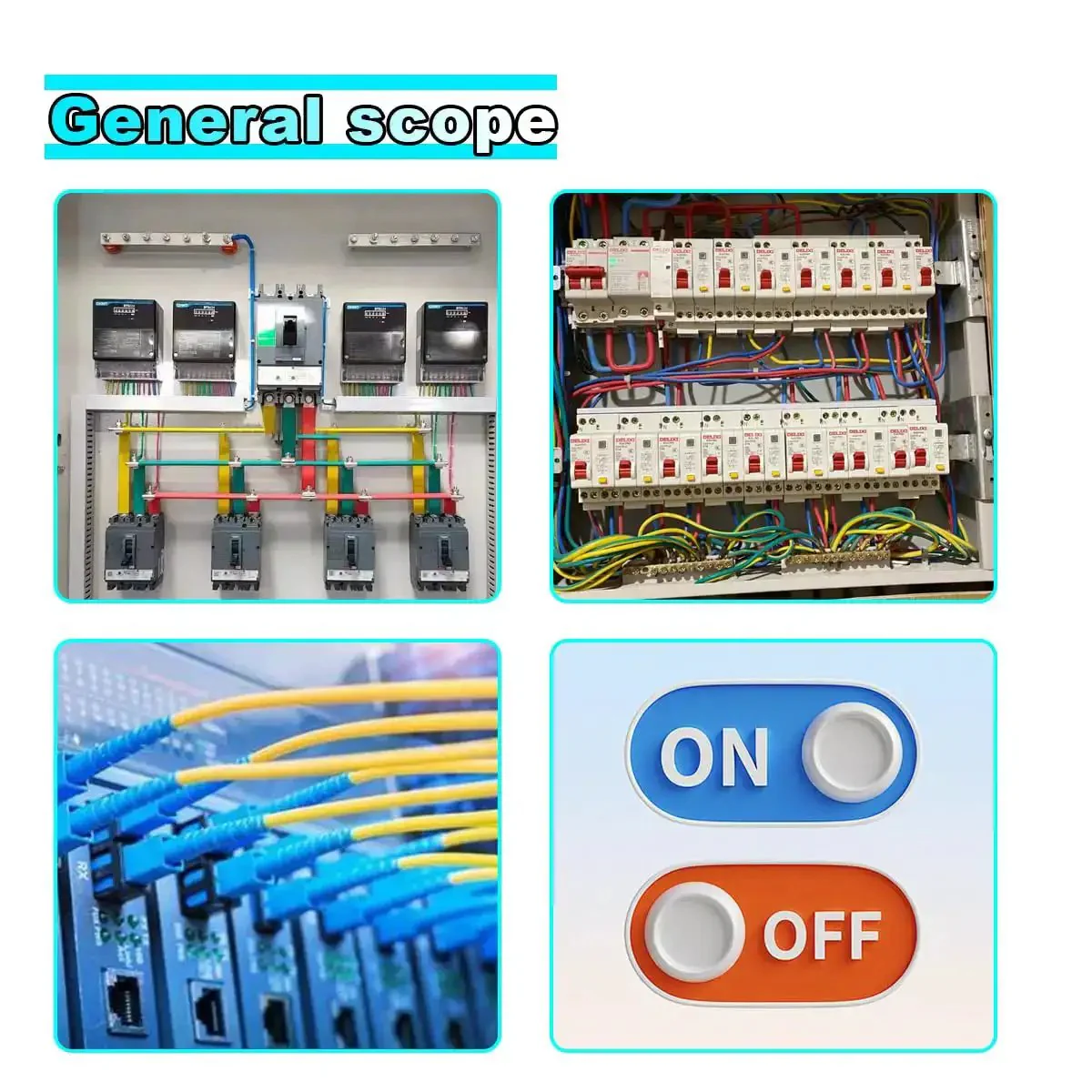 LED Signal Indicator Light 12V-24V AC DC Waterproof Panel Mount With Wire 8mm Hole For Cars Trucks Boats Red Green Blue Yellow White Color Options Plug-And-Play Warning Lamp - Image 2