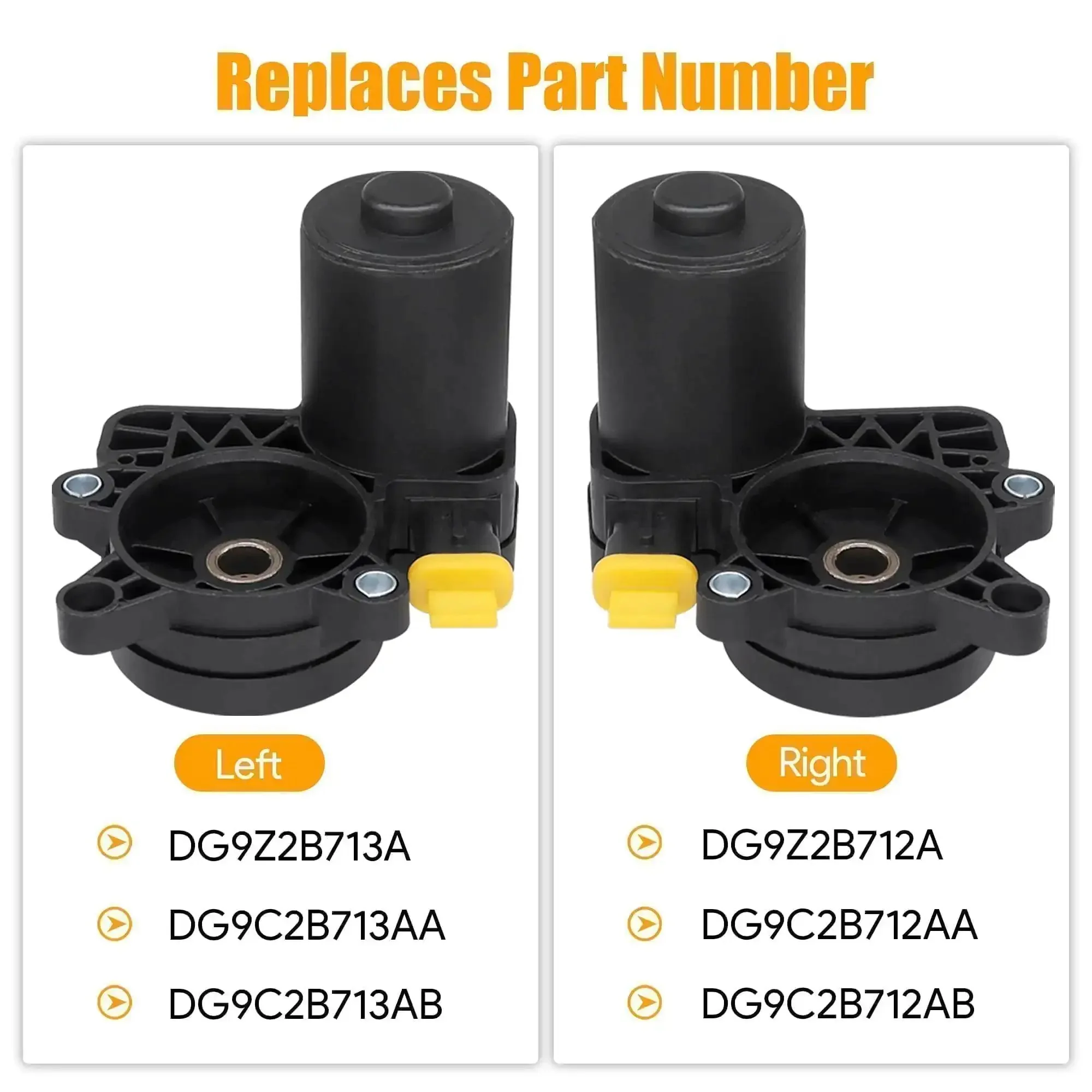 Left And Right Electric Parking Brake Actuator Motor With Sealing Rings For Ford Edge Fusion Escape Lincoln MKC MKX MKZ 2013 2014 2015 2016 2017 2018 Replace DG9Z2B712A DG9Z2B713A Easy Install Plug And Play Direct Fit - Image 6