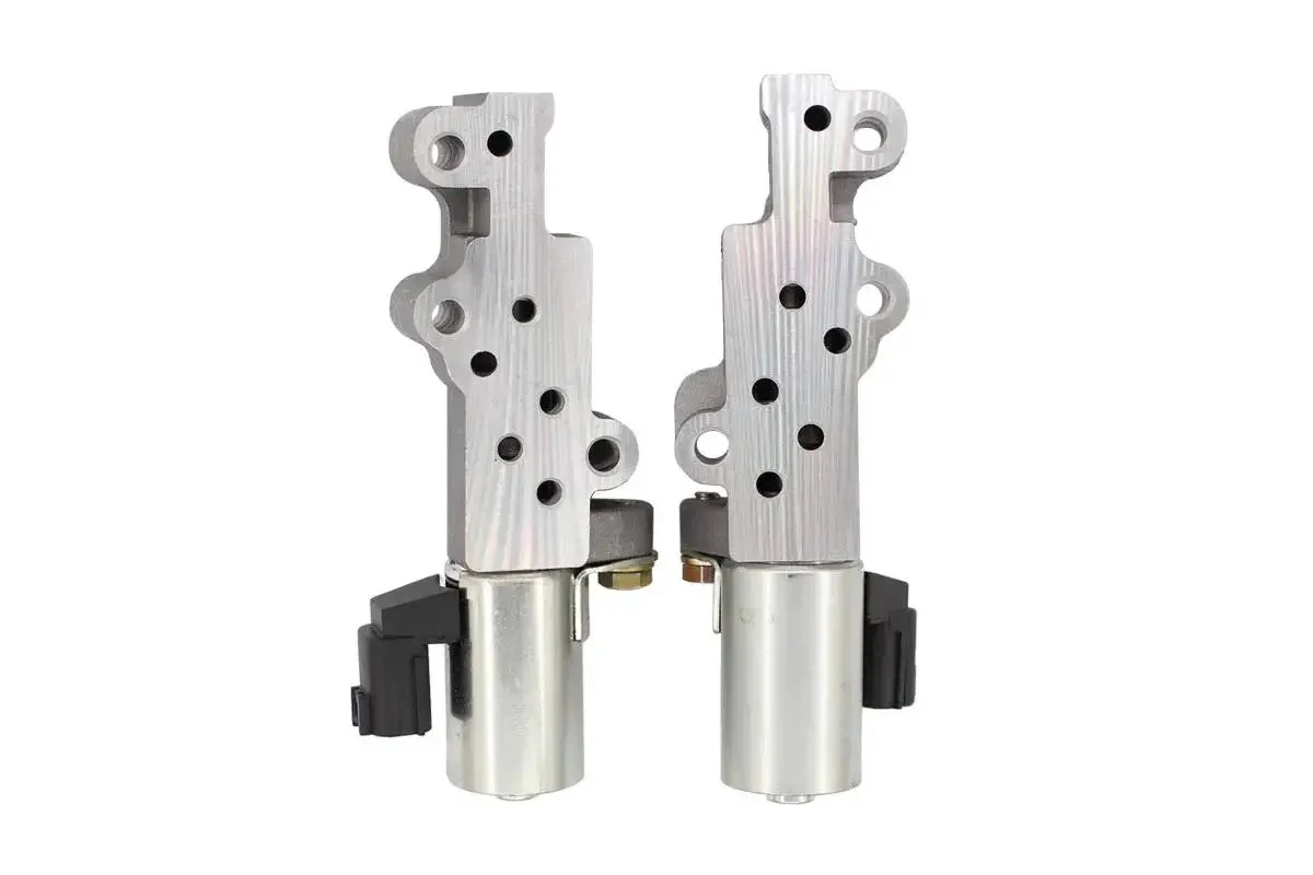Left And Right Engine VVT Solenoid Set For Infiniti I35 G35 FX35 M35 And Nissan Altima Maxima 350Z Quest Frontier Pathfinder Xterra 2002 2010 Plug And Play Easy Install With Durable Timing Control For Smooth Running - Image 3