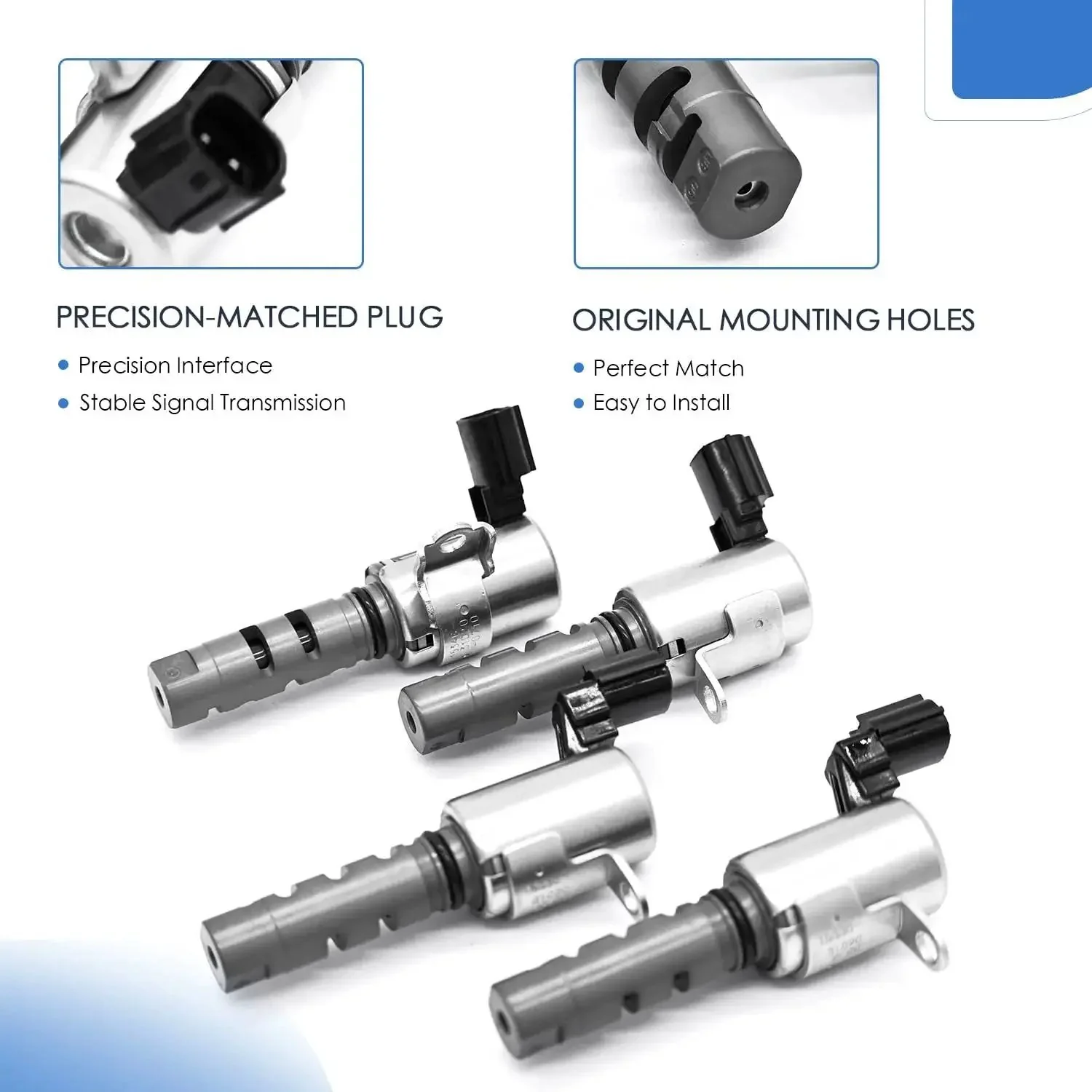Left And Right Vvt Solenoid Camshaft Position Actuator For 3 5L V6 Engine Plug And Play Drop In Replacement Fits Avalon Camry Es350 Highlander Rav4 Rx350 Rx450H Sienna Venza 2005 To 2018 Toyota Compatible - Image 5