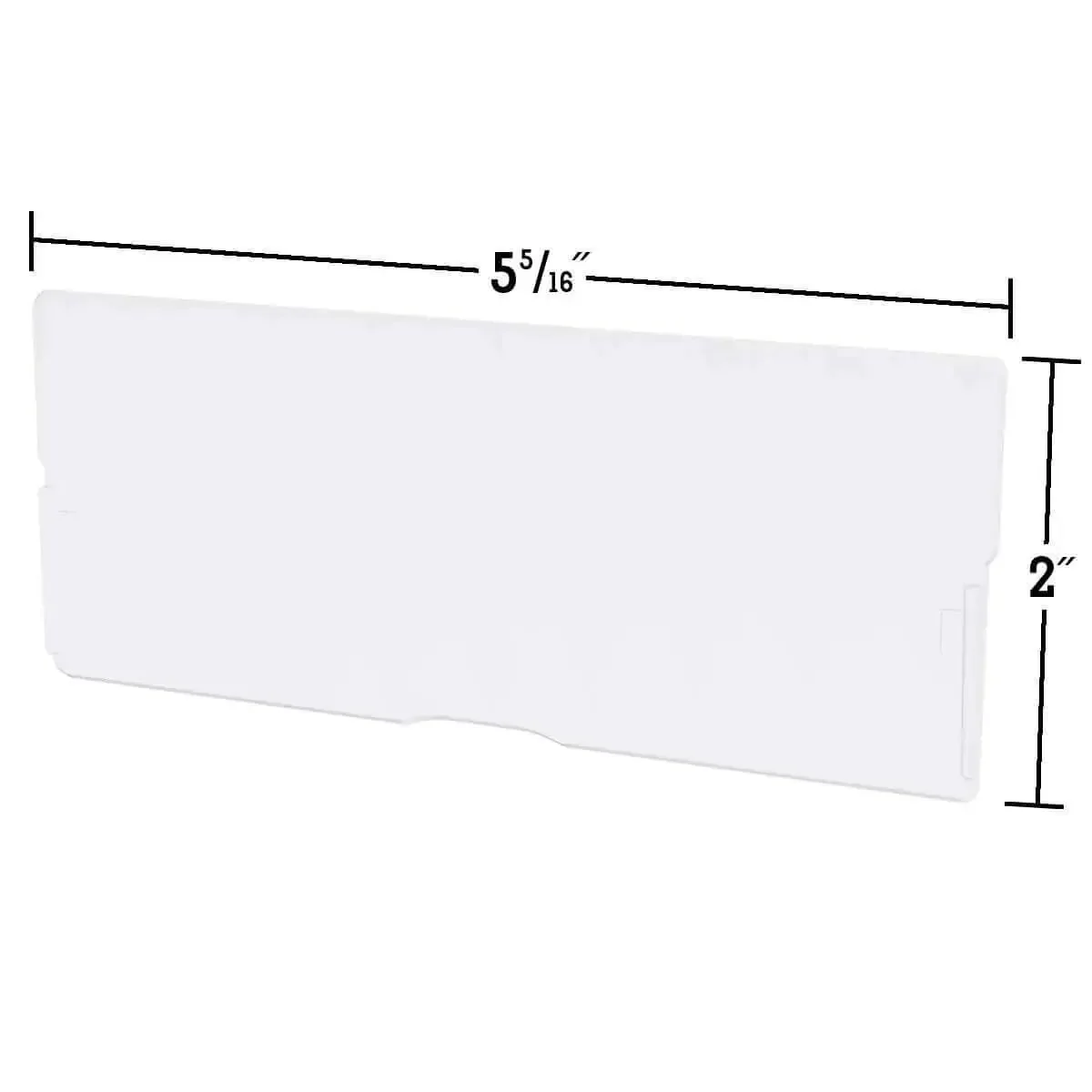 Length Dividers For Plastic Storage Drawers And Cabinets, 6 Pack Clear, Create Custom Compartments For Craft And Hardware Cabinets, Space Saving Organization With Easy Access And Neat And Visible Storage For Grab And Go Projects - Image 3