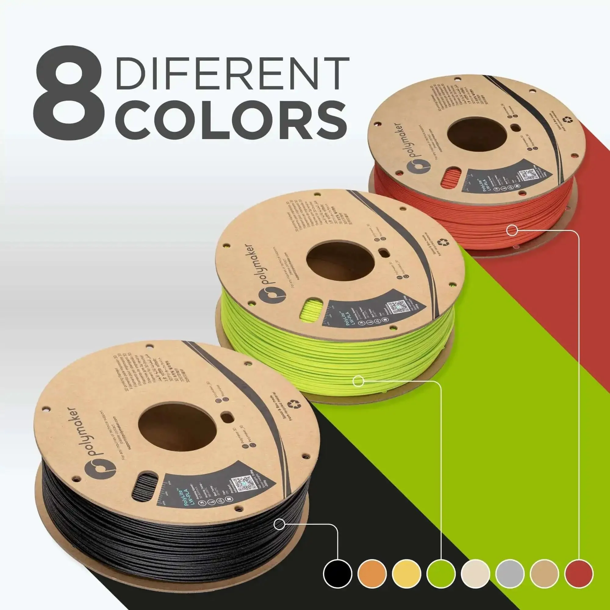 Lightweight Grey PLA Filament 1.75mm 0.8kg for 3D Printing, PolyLite Low Density PLA, No Foaming During Print, Plug And Play With Most FDM Printers, 0.9 g/cm3 Density, Ready To Print With Standard PLA Settings - Image 8