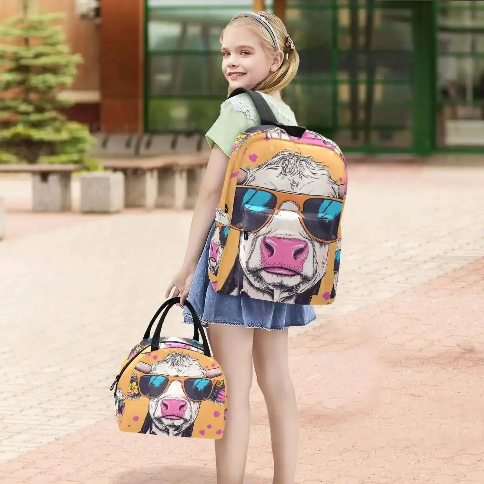 Lightweight Nylon Daypack With Insulated Lunch Box Cooler And Laptop Sleeve Fits 15.6 Inch, Scratch Resistant And Oil Resistant Exterior, Multiple Pockets For Work Or Travel, Women And Men Friendly - Image 4