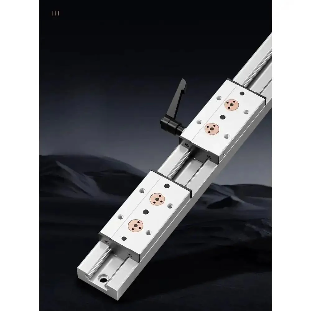 Linear Motion Slide Rails With One Rail And Two SGB20-4 Ball Bearing Blocks For CNC DIY And 3D Printer SGR20 1000mm Precision Guide Rail System Steel Rust-Resistant Surface Smooth And Sturdy Performance - Image 5