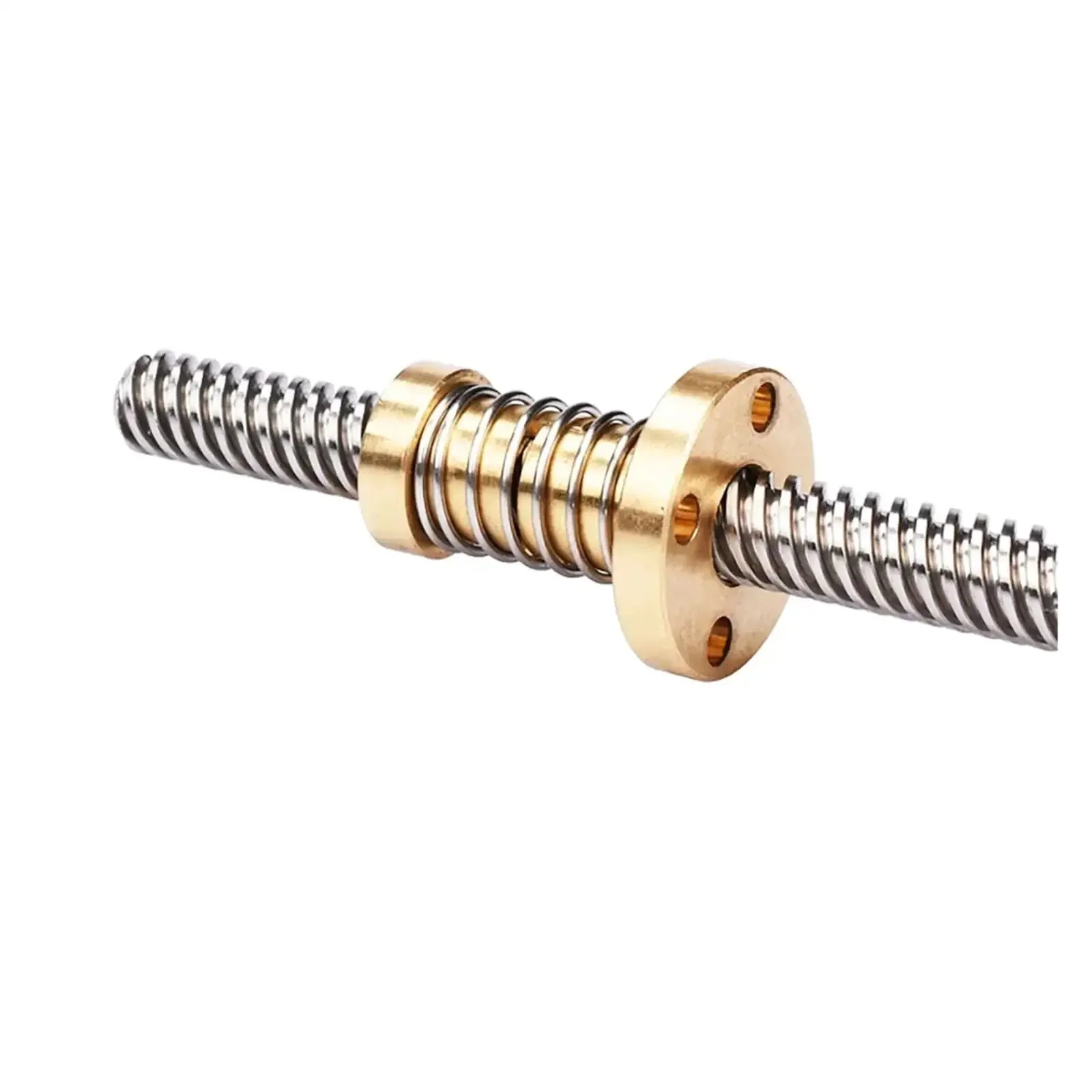 Linear Motion T8 Lead Screw With Anti Backlash Nut For Precise CNC And 3D Printing 8mm Lead 2mm Pitch OD 8mm Length From 100mm To 1200mm Trapezoidal Screw Smooth Quiet Operation Easy Install Durable - Image 2