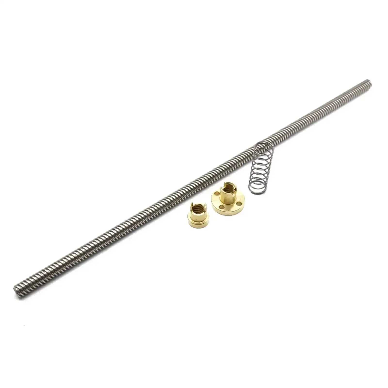 Linear Motion T8 Lead Screw With Anti Backlash Nut For Precise CNC And 3D Printing 8mm Lead 2mm Pitch OD 8mm Length From 100mm To 1200mm Trapezoidal Screw Smooth Quiet Operation Easy Install Durable - Image 3