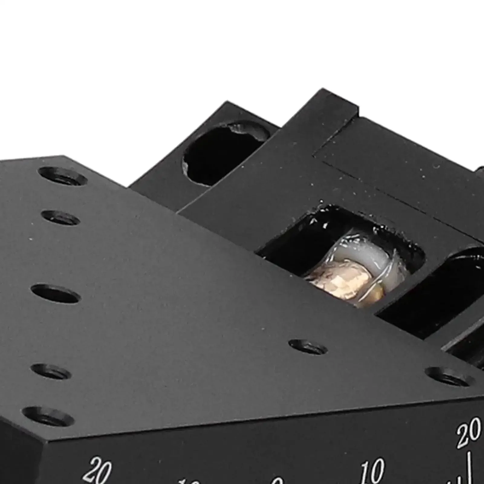 Linear Stage With Goniometer And Sliding Translation 60x60mm FineTune Manual HXVA60 Turbine Style For Optical Alignment And Pro Grade High Precision Measurements In Research Labs - Image 3