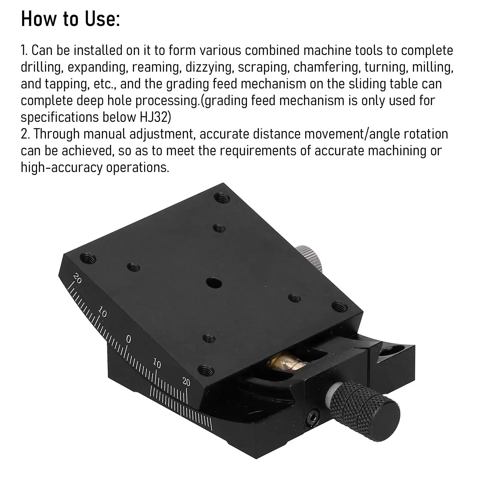 Linear Stage With Goniometer And Sliding Translation 60x60mm FineTune Manual HXVA60 Turbine Style For Optical Alignment And Pro Grade High Precision Measurements In Research Labs - Image 7
