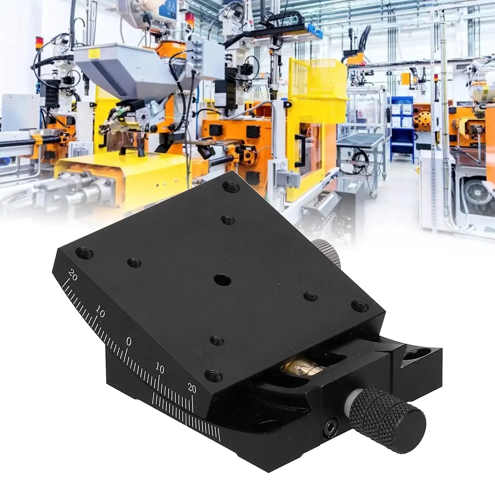Linear Stage With Goniometer And Sliding Translation 60x60mm FineTune Manual HXVA60 Turbine Style For Optical Alignment And Pro Grade High Precision Measurements In Research Labs - Image 9