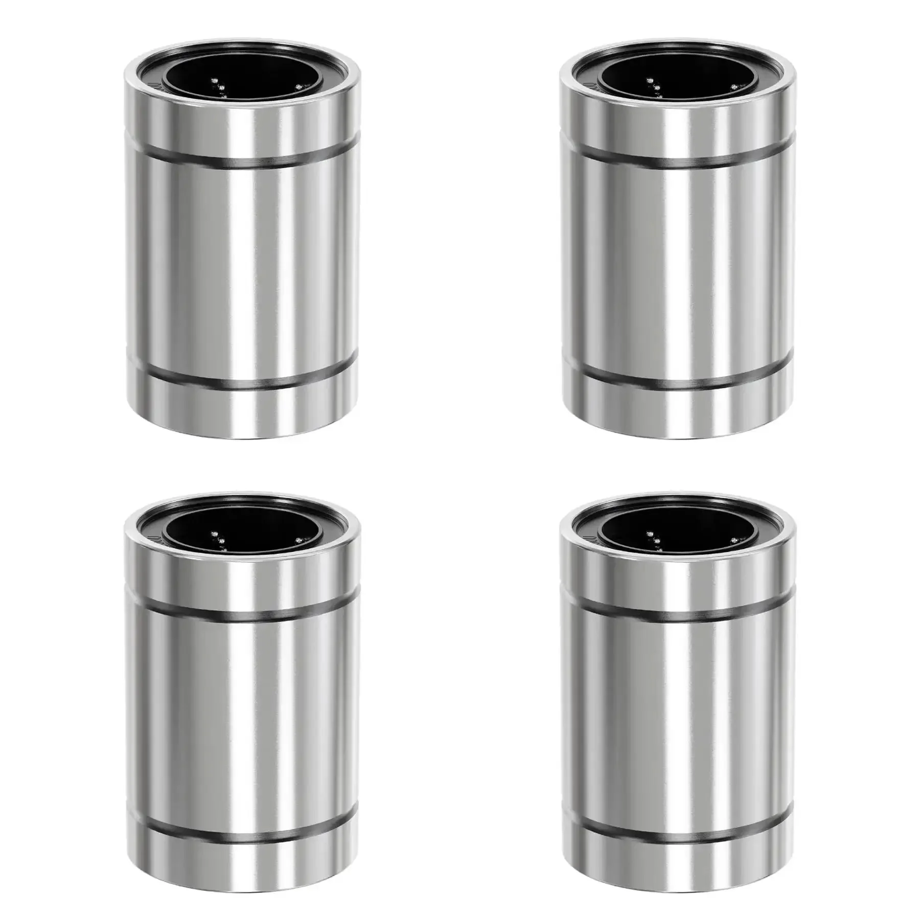 LM25UU Linear Ball Bearing 25mm ID, 40mm OD, 59mm Length, Double Sealed For 3D Printers And CNC Slides, Pro Grade Precision Gear Built Tough Heavy Duty 980N Dynamic, 1570N Static
