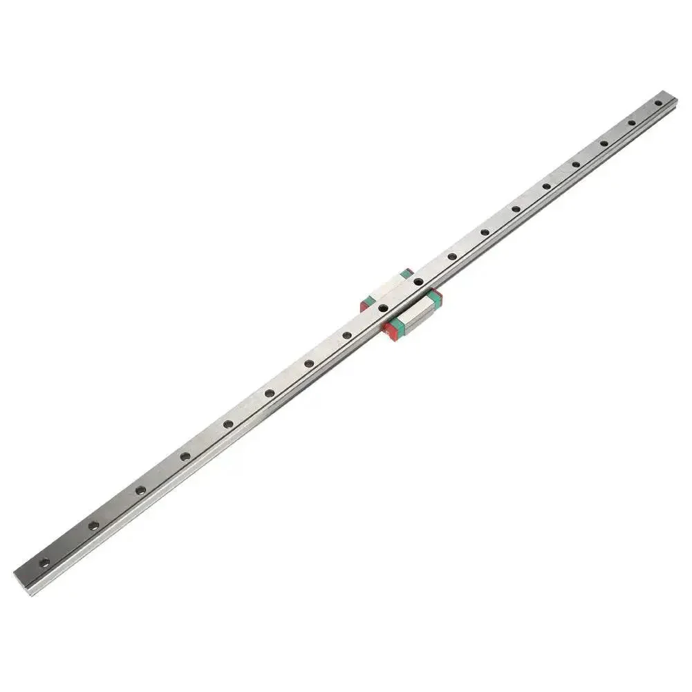 12mm Wide Miniature Linear Rail Guide With 4-Point Contact Slide Block Long-Lasting Lubrication System 450mm Precision Motion Rail For CNC Robotics Automation And Fine Positioning - Image 8