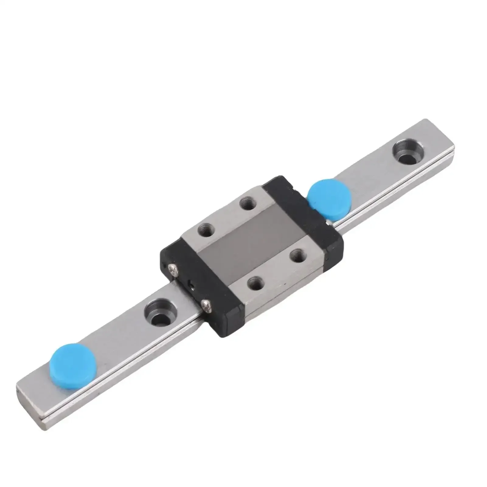 Miniature Linear Guide Rail 9mm Width With Slide Block For Precision Equipment 4 Point Contact Design Integrated Lubrication System Compact Linear Motion Rail For Tight Spaces And Smooth Moves - Image 2
