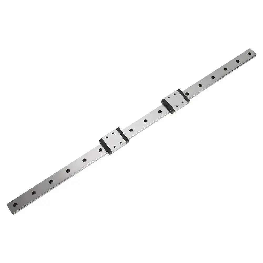 Miniature Linear Guide Rail 500 By 18 Millimeter With Two Sliding Blocks Precision Linear Rail For CNC Machines 3D Printers Optical Inspection And Automated Measuring Equipment Smooth High Precision Motion - Image 6
