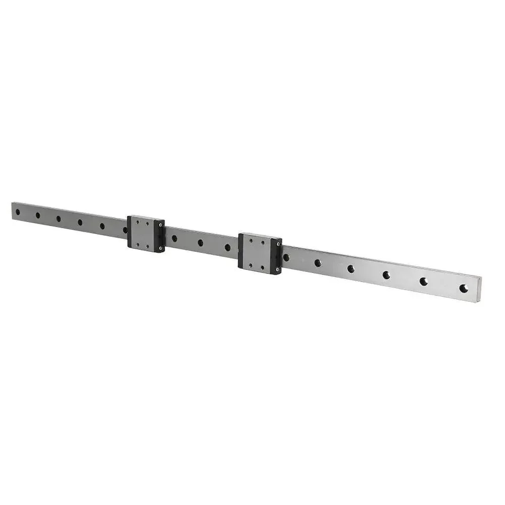 Miniature Linear Guide Rail 500 By 18 Millimeter With Two Sliding Blocks Precision Linear Rail For CNC Machines 3D Printers Optical Inspection And Automated Measuring Equipment Smooth High Precision Motion - Image 7