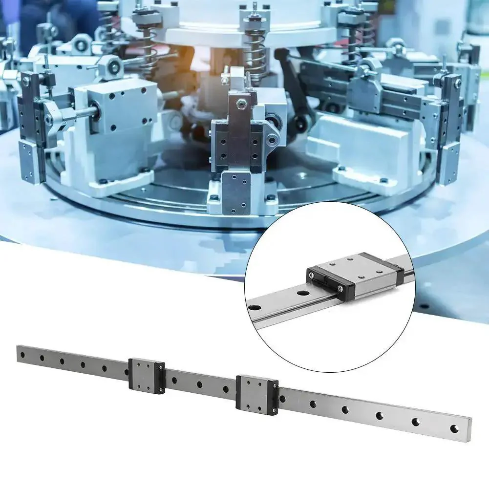 Compact Miniature Linear Guide Rail 500mm By 18mm With Two Sliding Blocks For Ultra Precise CNCs, 3D Printers, And Optical Inspection Systems, Smooth Motion And Top Notch Reliability For Automated Equipment - Image 8