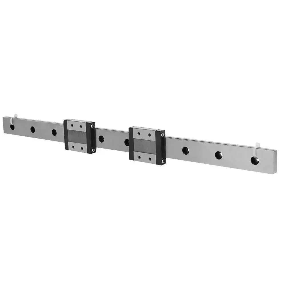 Pro Grade Miniature Linear Guide Rail With Two 24Mm Width Slide Blocks For Precise Motion In CNC Machines, 3D Printers, And Measuring Equipment, Easy Lubrication, Smooth Travel, Rock Solid Build For High Tolerance - Image 3