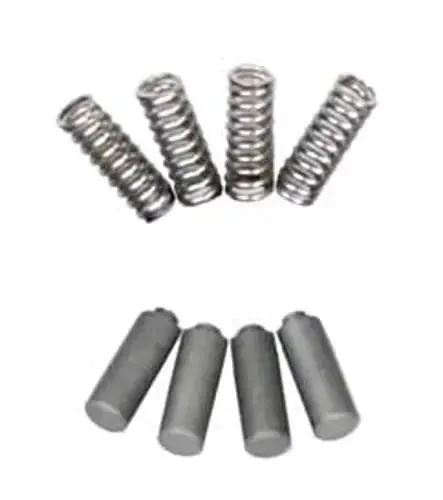 Locker Pin And Spring Kit With Four Pins And Springs, Universal Fit For Any Locker Model, Durable Silver Hardware, Made In USA, Easy Install, Reliable Replacement Parts