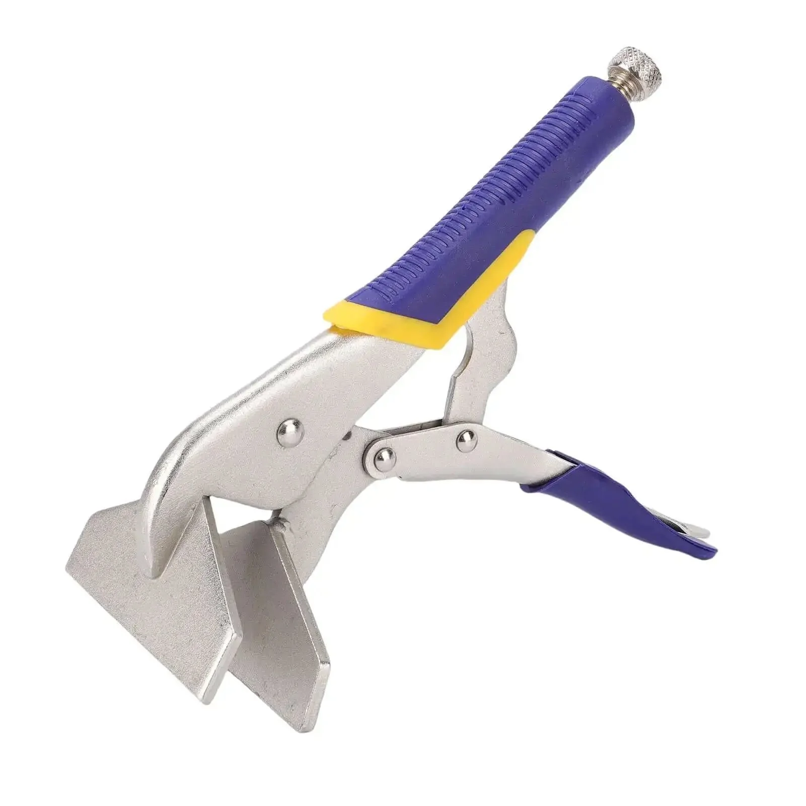 Locking Sheet Metal Clamp 10 Inch With Duckbill Pliers For Auto Repair Carbon Steel Tool Adjustable Screw Pressure Easy Pull Release Lever Pro Grade Rubber Grip Precise Clamps With Fatigue Free Use - Image 6
