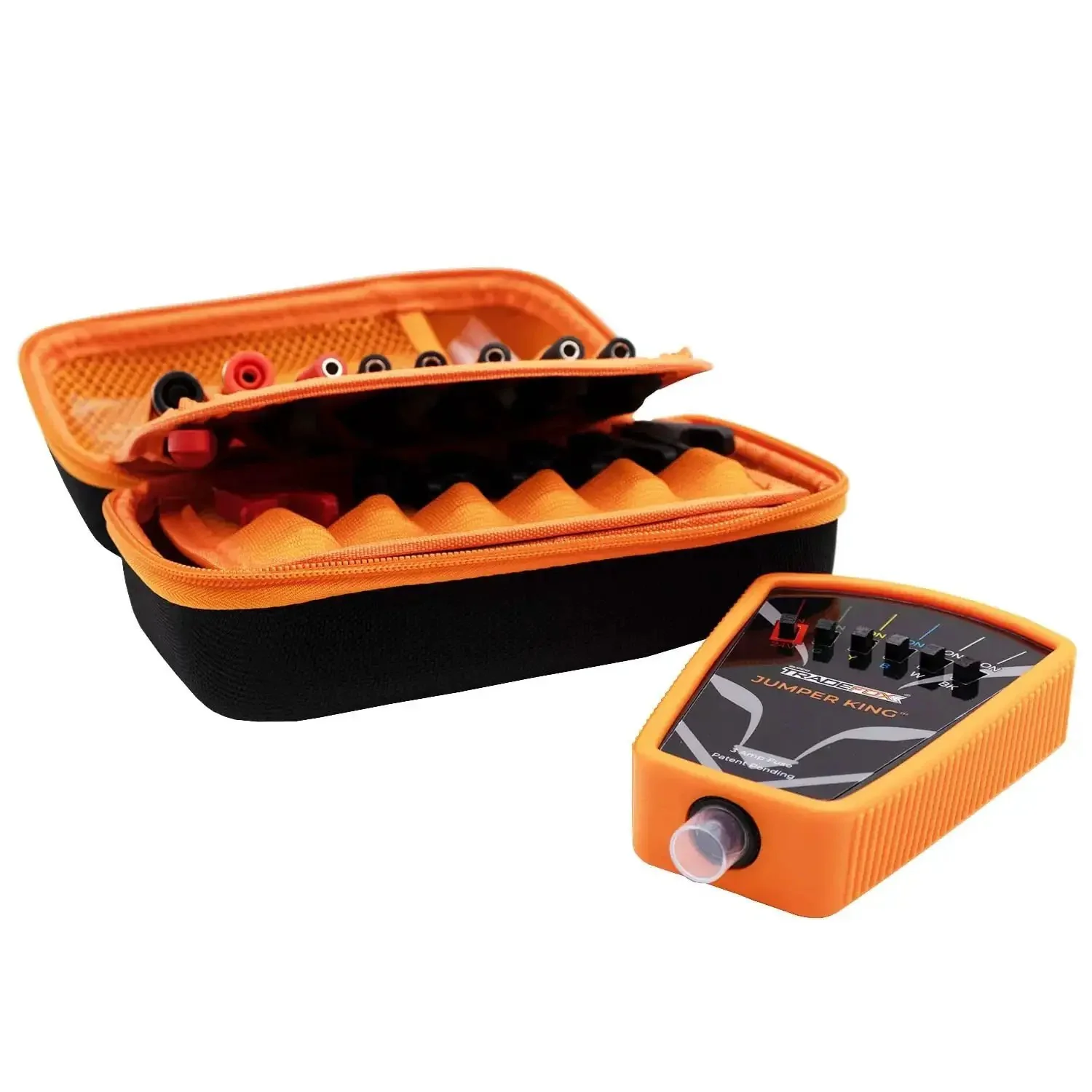 Low Voltage Fused Multi Jumper With Selector Switches For Thermostat Bypass And Quick Fix Short Cycle Prevention In 0 To 30 VAC DC Systems Includes Spade Adapters - Image 8