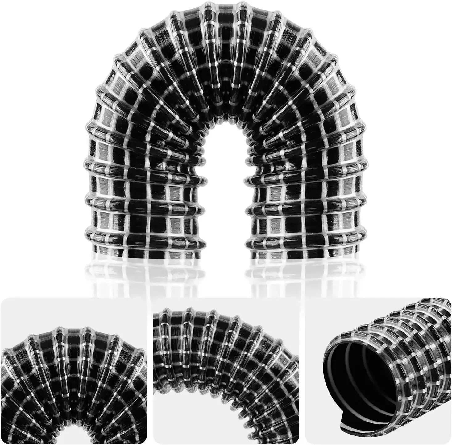 Lower Hose And Replacement Belts For Rocket Vacuum Cleaner Models HV300 HV302 HV320 HV321 1 Pack Or 2 Pack Durable ABS And Steel Hose Replacement Kit For Quick Repairs And Strong Suction - Image 6
