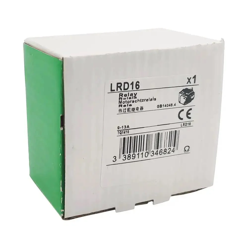 LRD16 Thermal Overload Relay For LC1D12 Through LC1D38 Contactors Adjustable 9-13 Amp Thermal Protection AC And DC Compatible IEC 60947-4-1 Class 10A With 1 NO And 1 NC Auxiliary Contact - Image 2