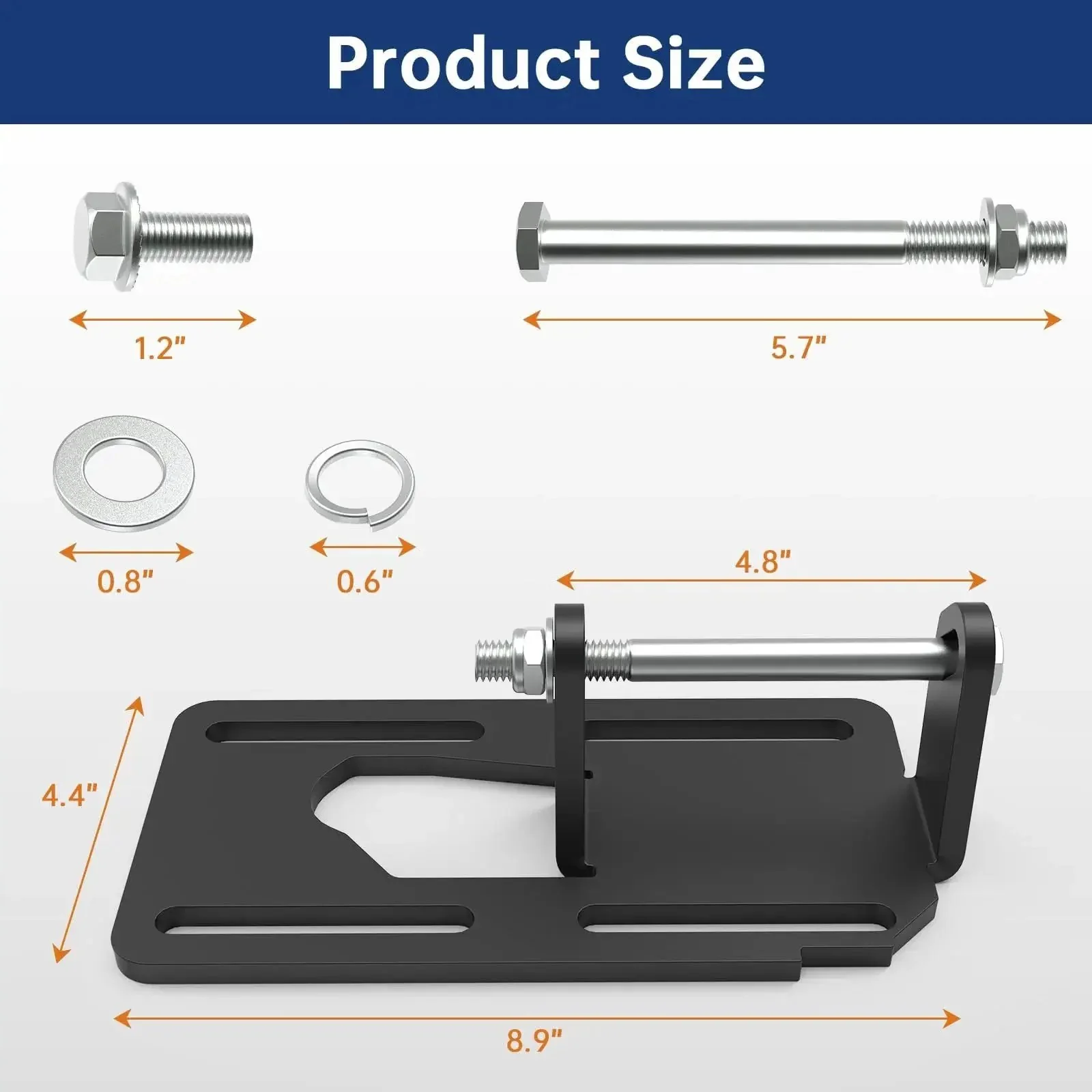 LS Swap Engine Mounts For 1973 1998 Old School Square Body Chevy GMC Trucks 2WD 4WD Adjustable Motor Brackets For C10 CK 1500 2500 3500 With 4L60E 4L65E TH350 TH400 TH700R4 4L80 Transmissions - Image 4