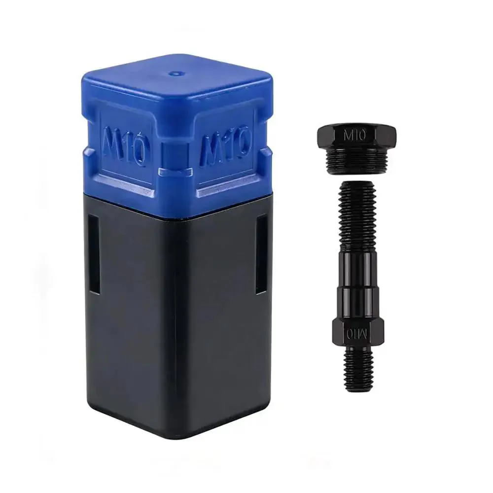 M10 Rivet Nut Tool Replacement Mandrel, DIY Friendly Nut Riveter Tip, Pro Grade High Strength Steel Spare Part Fits Standard Rivet Nut Guns, Save Money By Swapping Mandrel Instead Of Replacing The Whole Tool