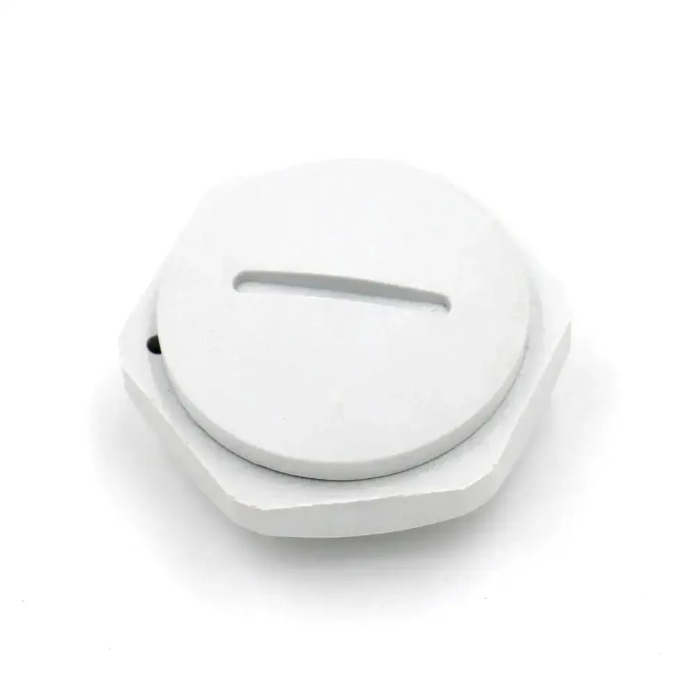 M12 1.5 Threaded Locking Blind Plugs IP68 Waterproof Nylon Hole Plugs for Junction Boxes and Control Panels Gray 10 Pack Built Tough Seals Unused Openings Keeps Dust Water Debris Out