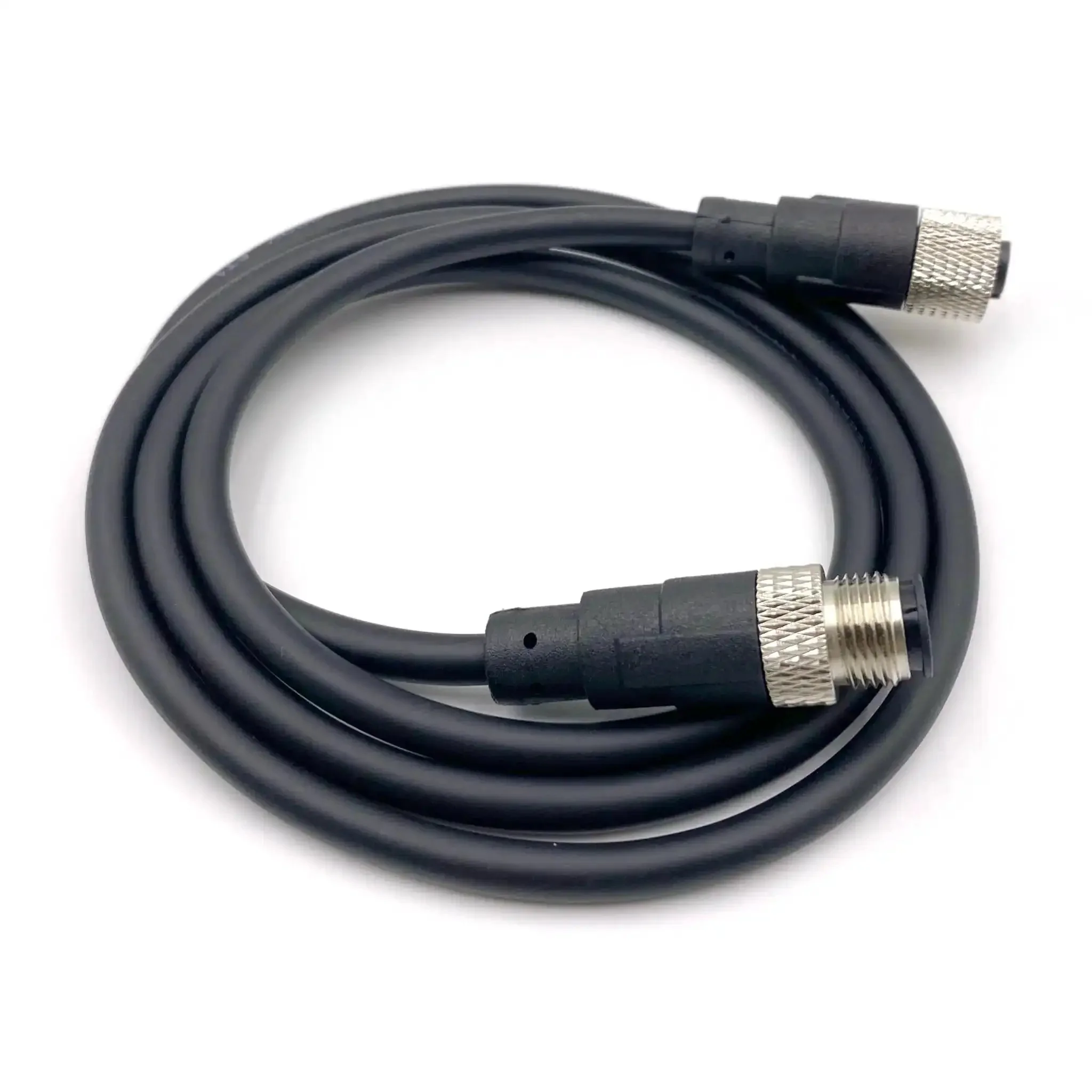 M12 4 Pin A Code Male To Female Connector Cable 1 Meter Waterproof IP67 Aviation Sensor Actuator Wire For Easy Plug And Play Industrial Use 250V 4A Gold Plated Contacts PVC Lead - Image 8