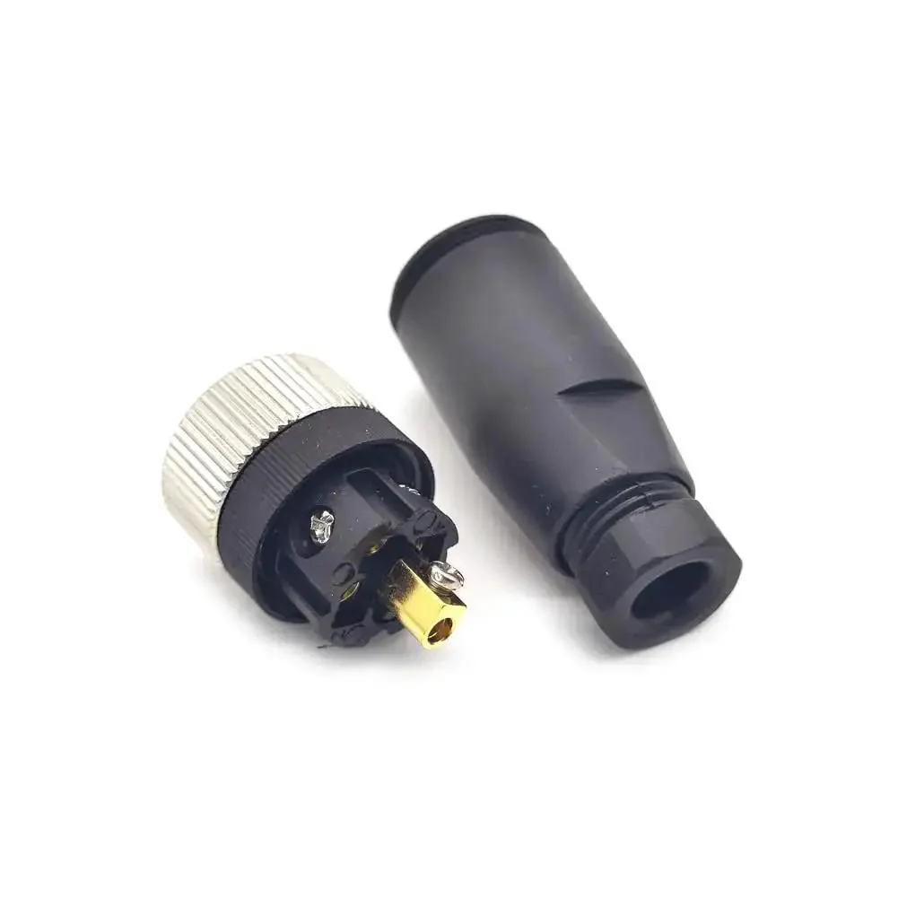 M12 5 Pin Female Connector A Coding Industrial Circular Field Wireable Sensor IP67 Unshielded Straight Type Adapter 125V 4A AC DC Connector For PG7 Waterproof - Image 3