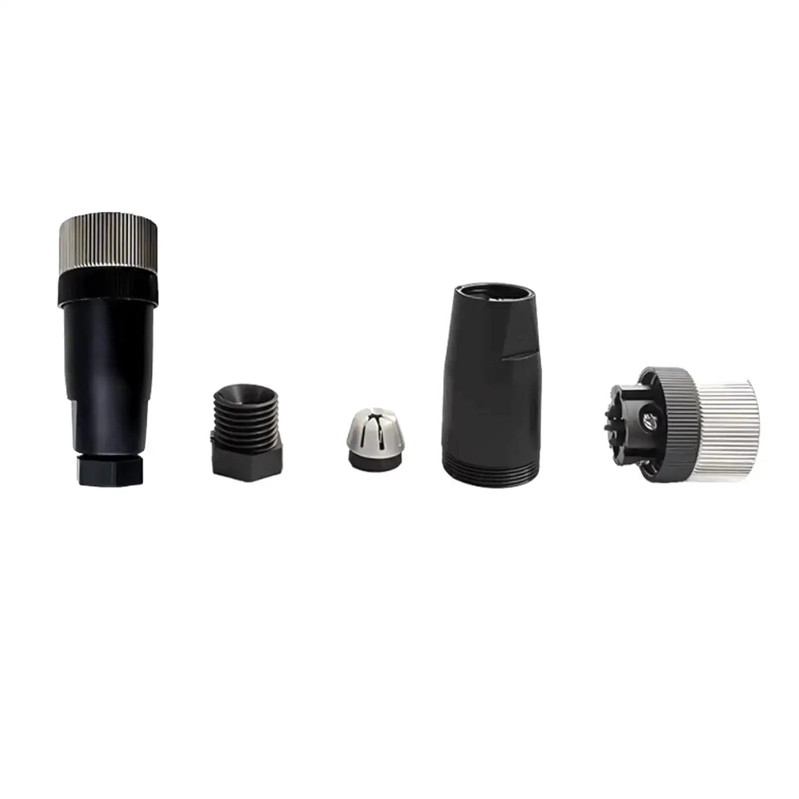 M12 5 Pin Female Connector A Coding Industrial Circular Field Wireable Sensor IP67 Unshielded Straight Type Adapter 125V 4A AC DC Connector For PG7 Waterproof - Image 8